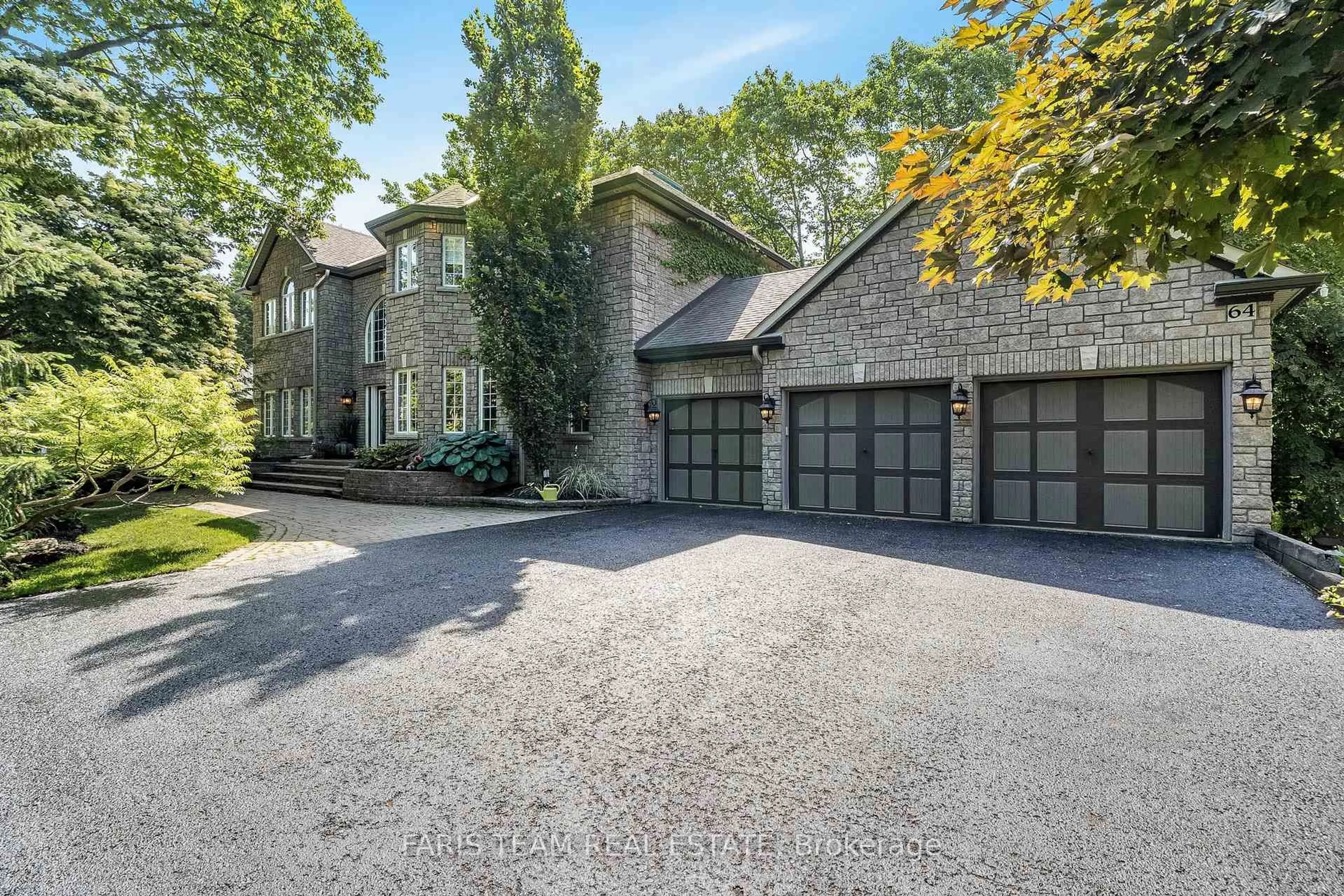 Home with brick exterior material, street for 64 Alana Dr, Springwater Ontario L9X 0S1