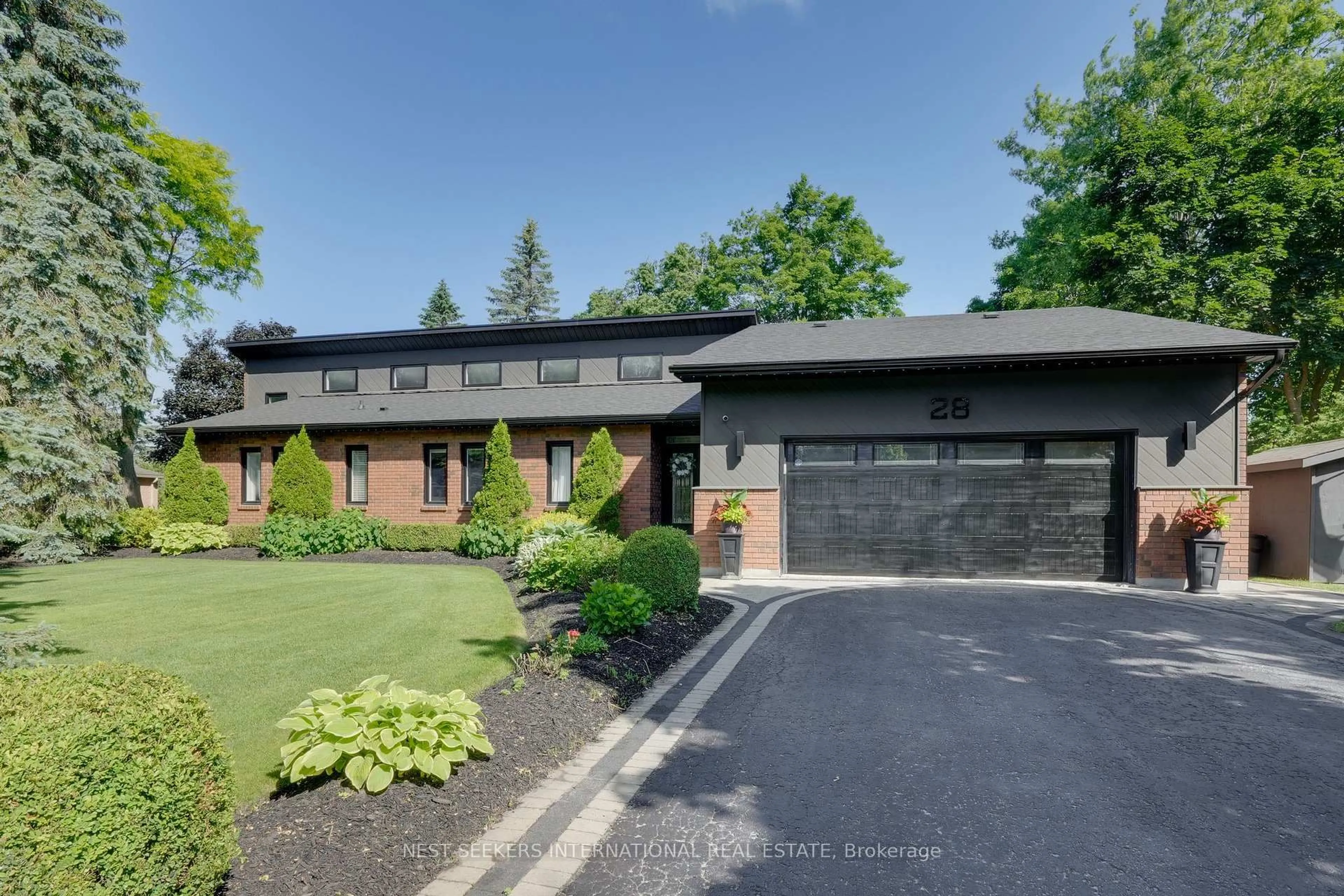 Home with brick exterior material, street for 28 Holloway Lane, Springwater Ontario L0L 1X0