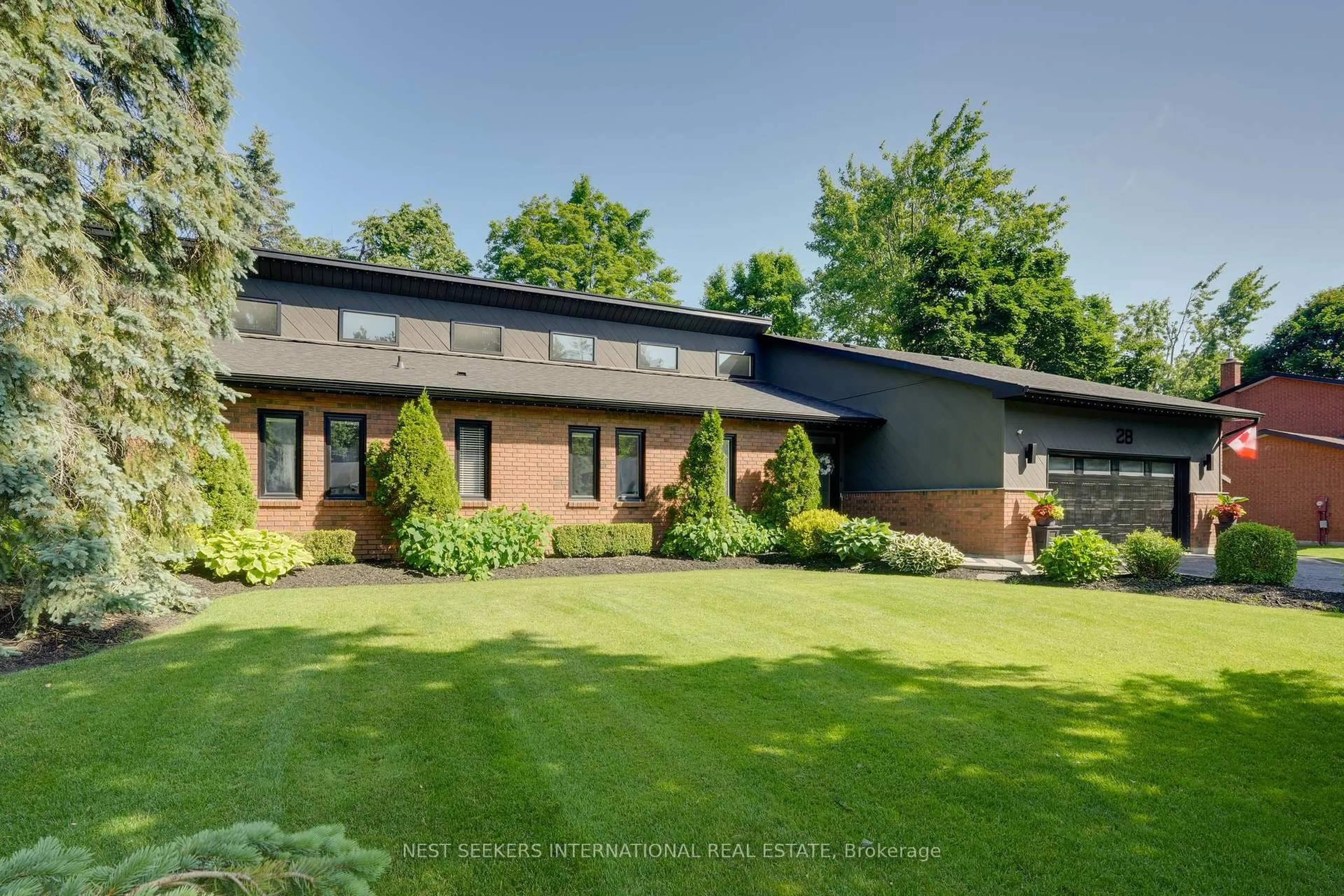Home with brick exterior material, unknown for 28 Holloway Lane, Springwater Ontario L0L 1X0