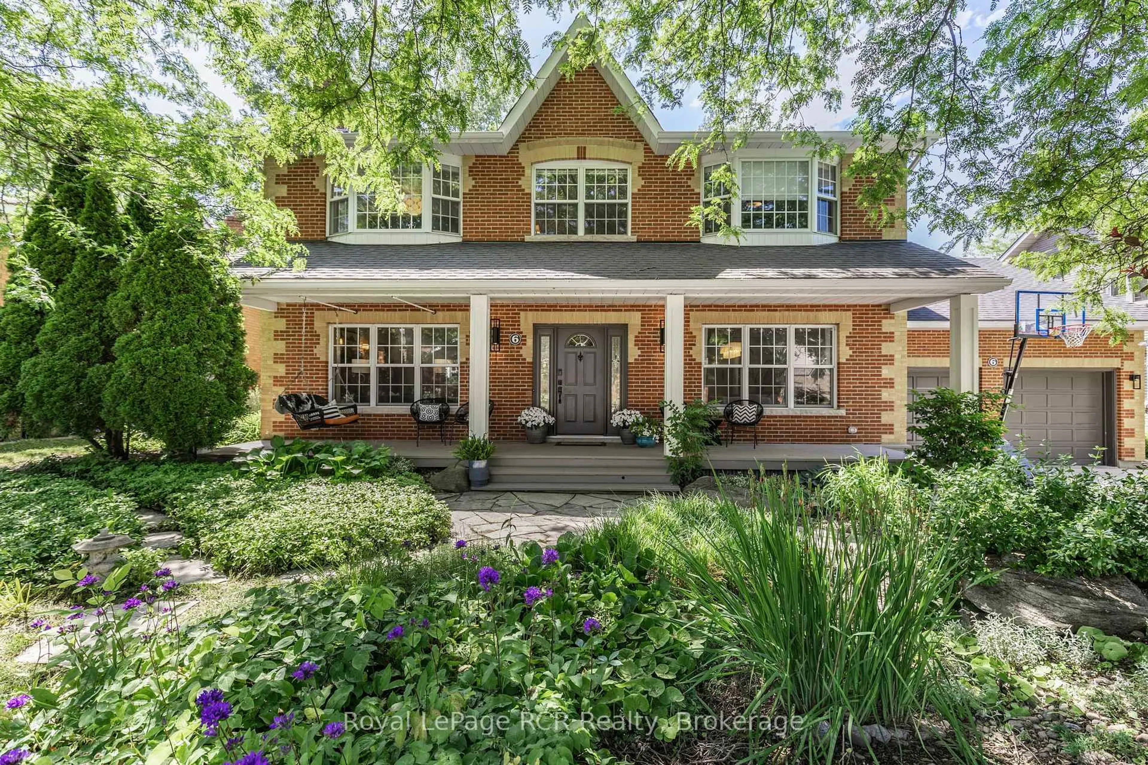 Home with brick exterior material, street for 6 Carmichael Cres, Collingwood Ontario L9Y 4R6