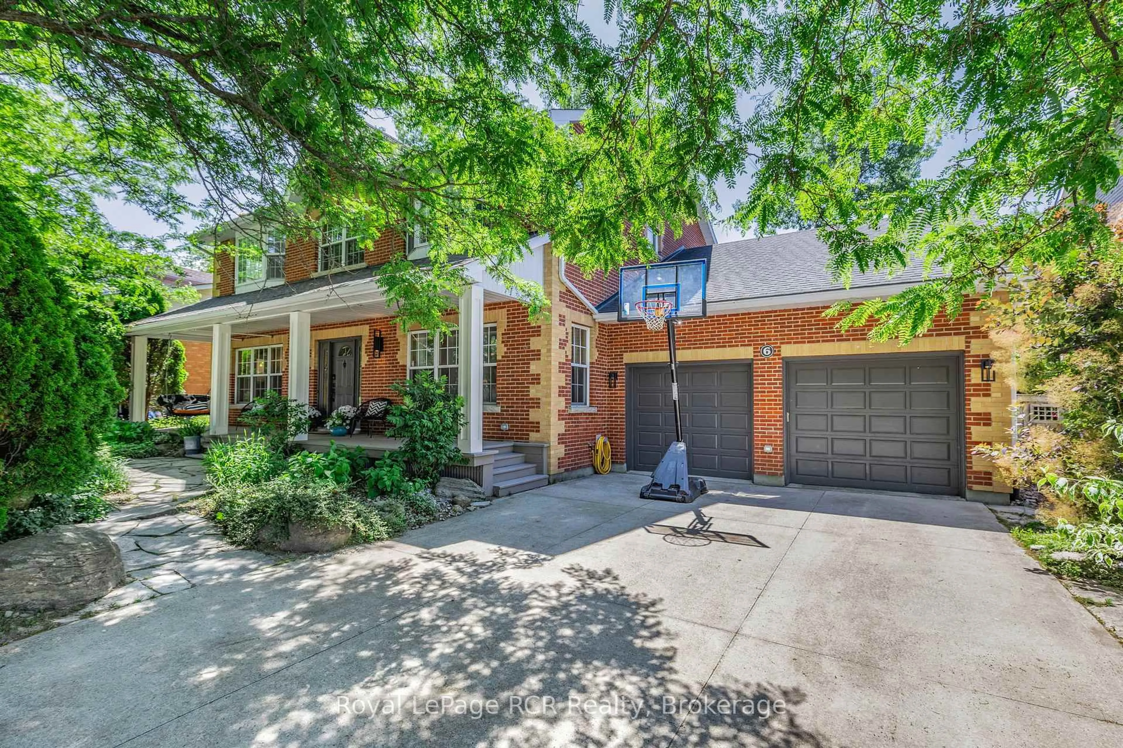Home with brick exterior material, street for 6 Carmichael Cres, Collingwood Ontario L9Y 4R6