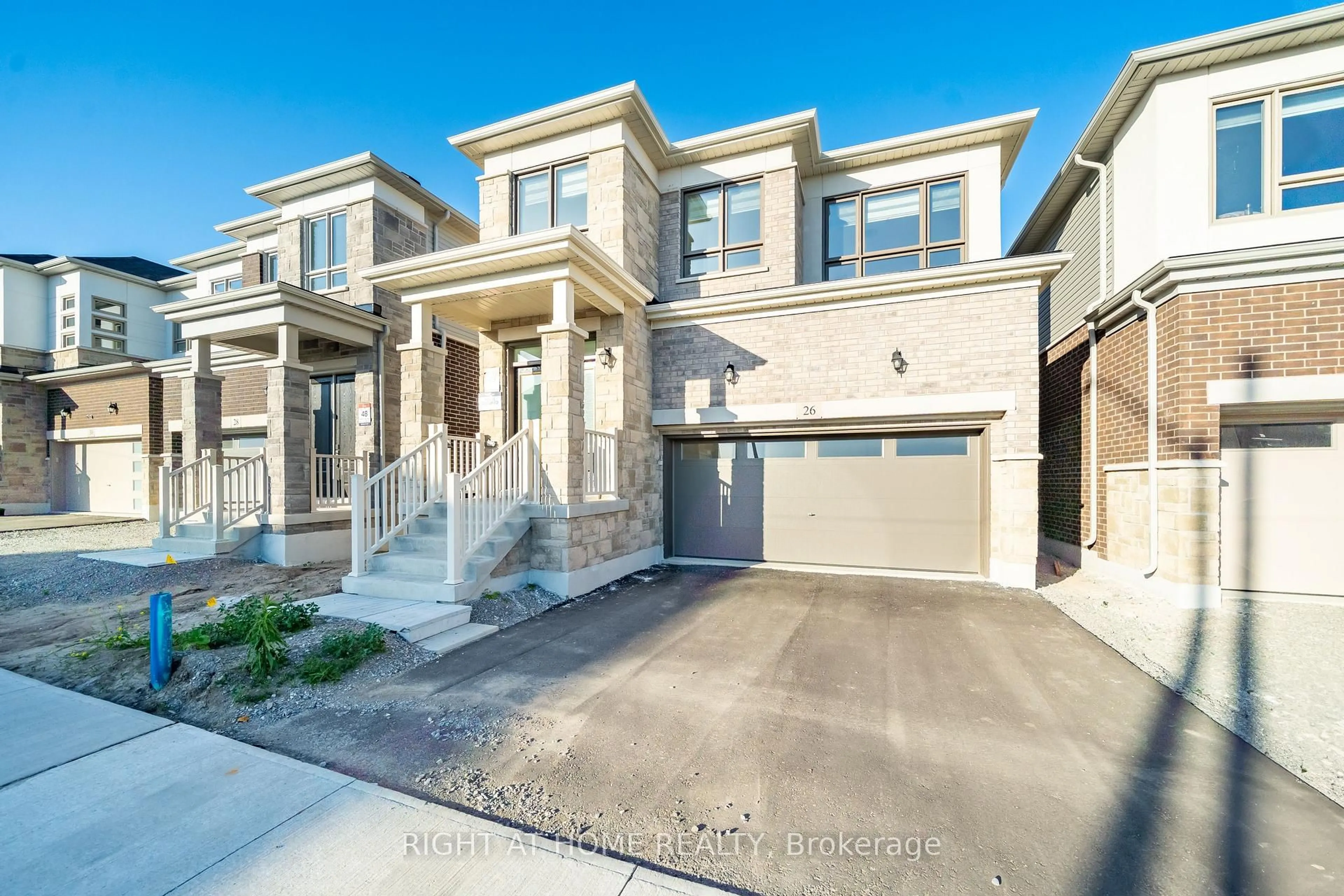 Home with brick exterior material, street for 26 West Oak Tr, Barrie Ontario L9S 2Z4