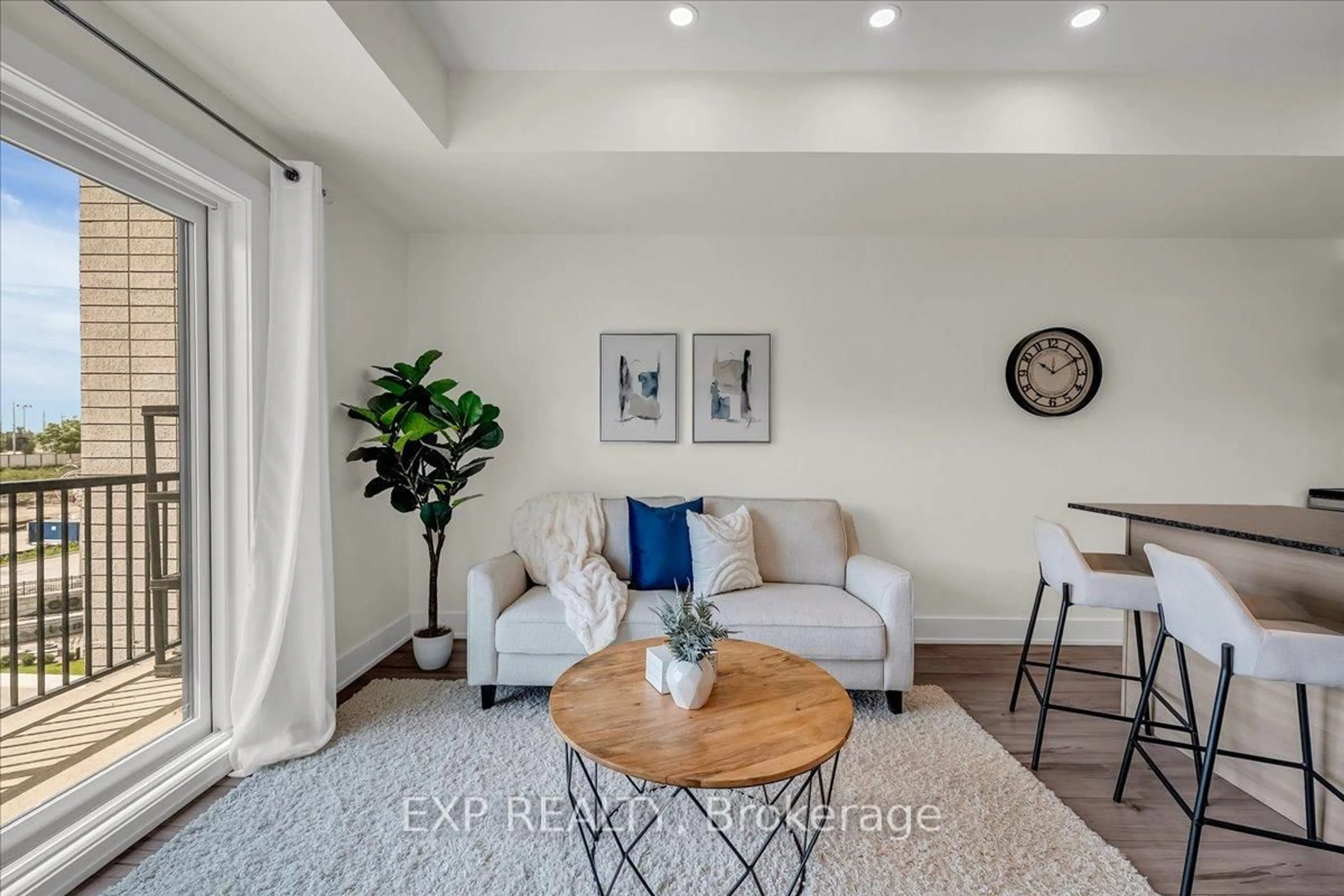 Living room with furniture, unknown for 8 Culinary Lane #410, Barrie Ontario L9J 0T2