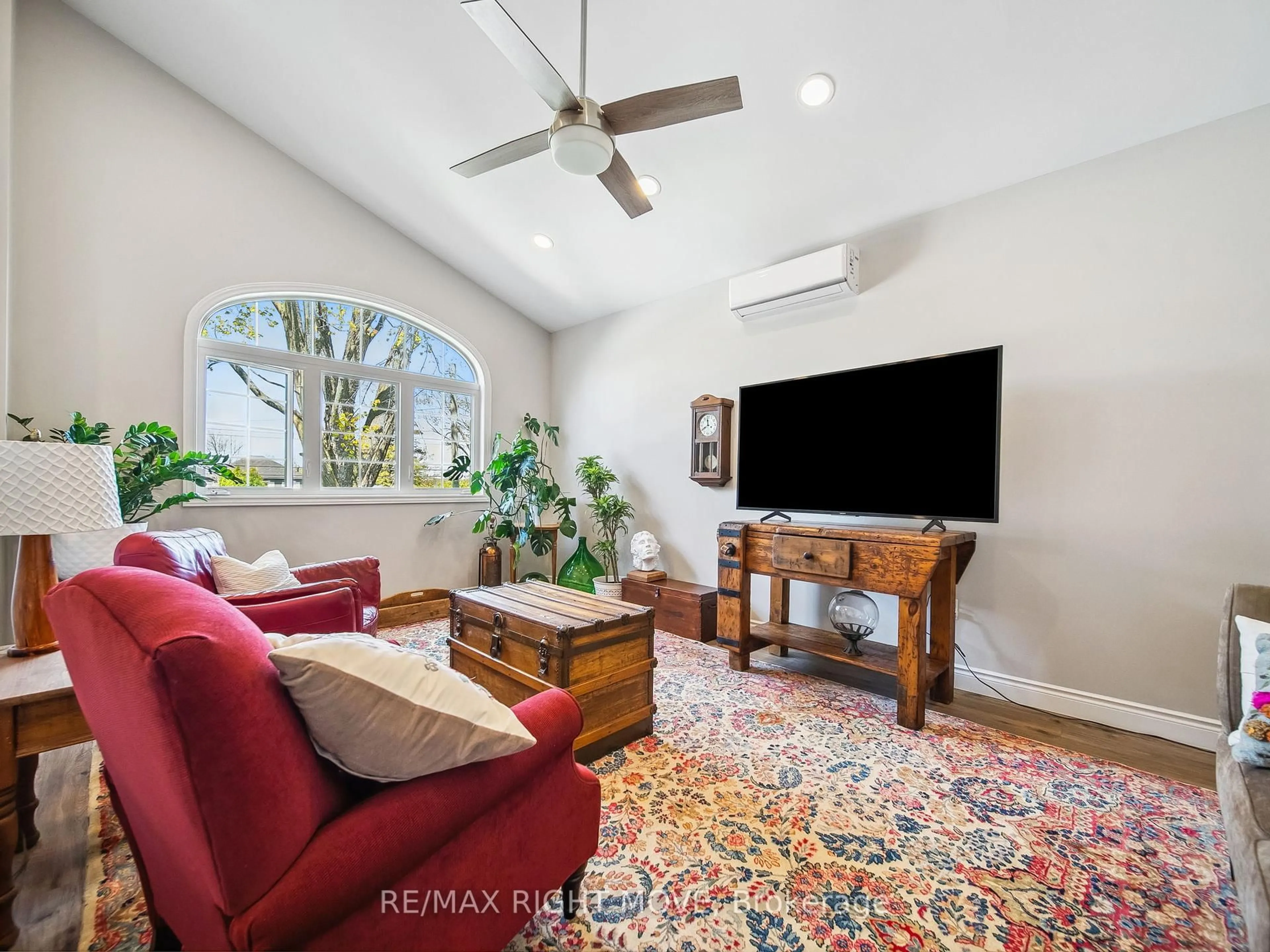 Living room with furniture, unknown for 112B Creighton St #1 & 2, Ramara Ontario L3V 1B3