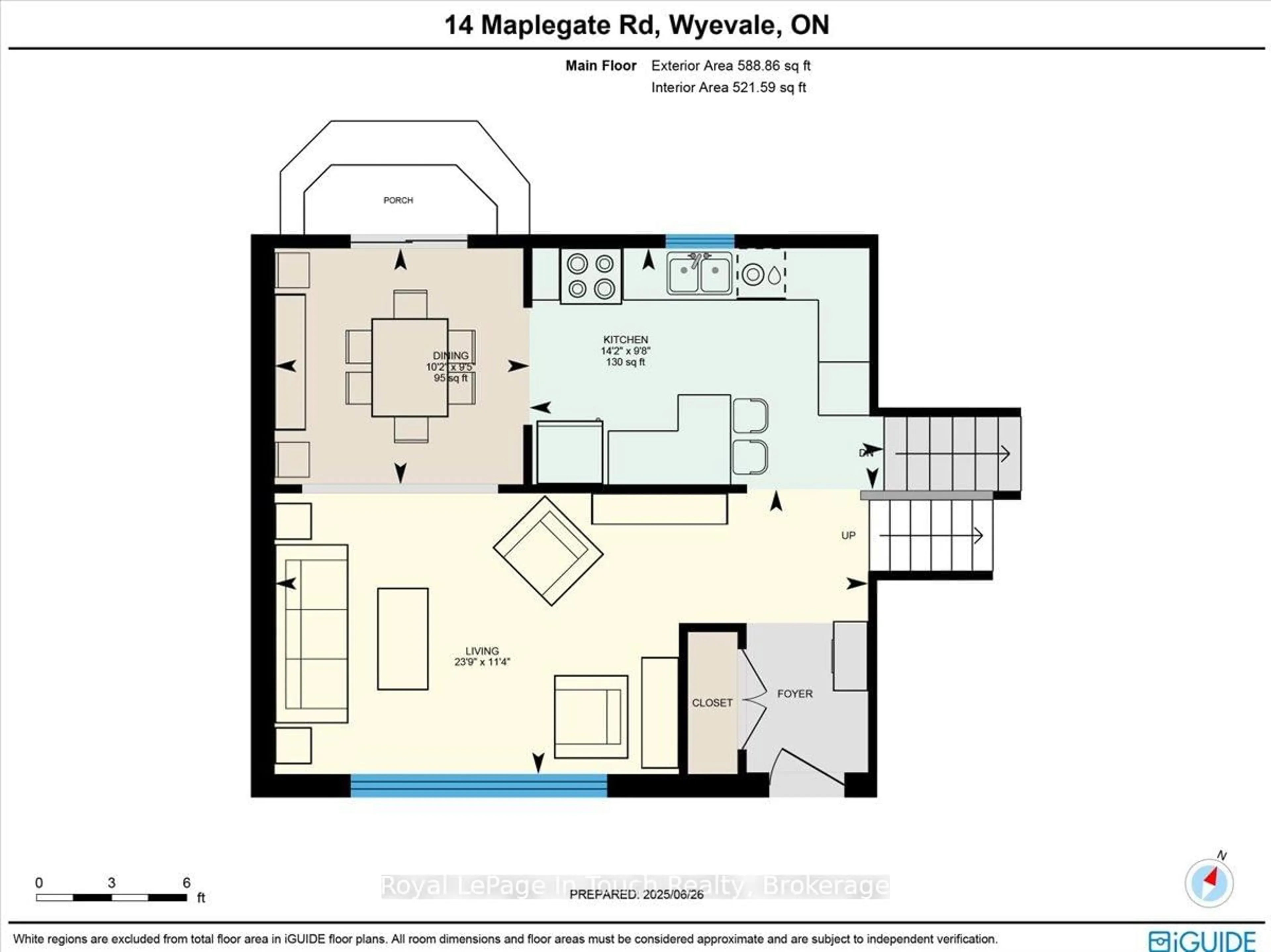 Floor plan for 14 Maplegate Rd, Tiny Ontario L0L 2T0