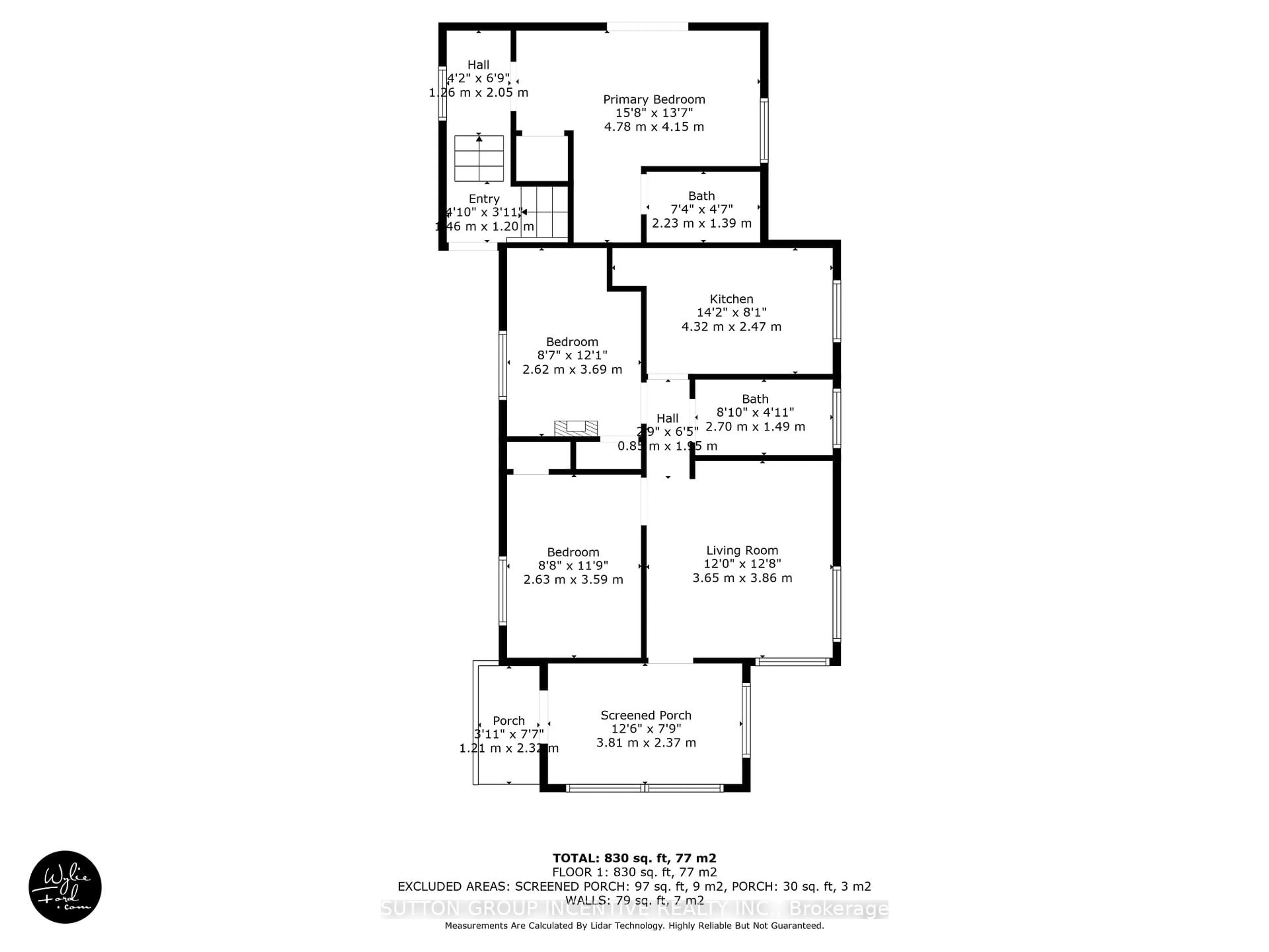 Floor plan for 234 George St, Midland Ontario L4R 2W6