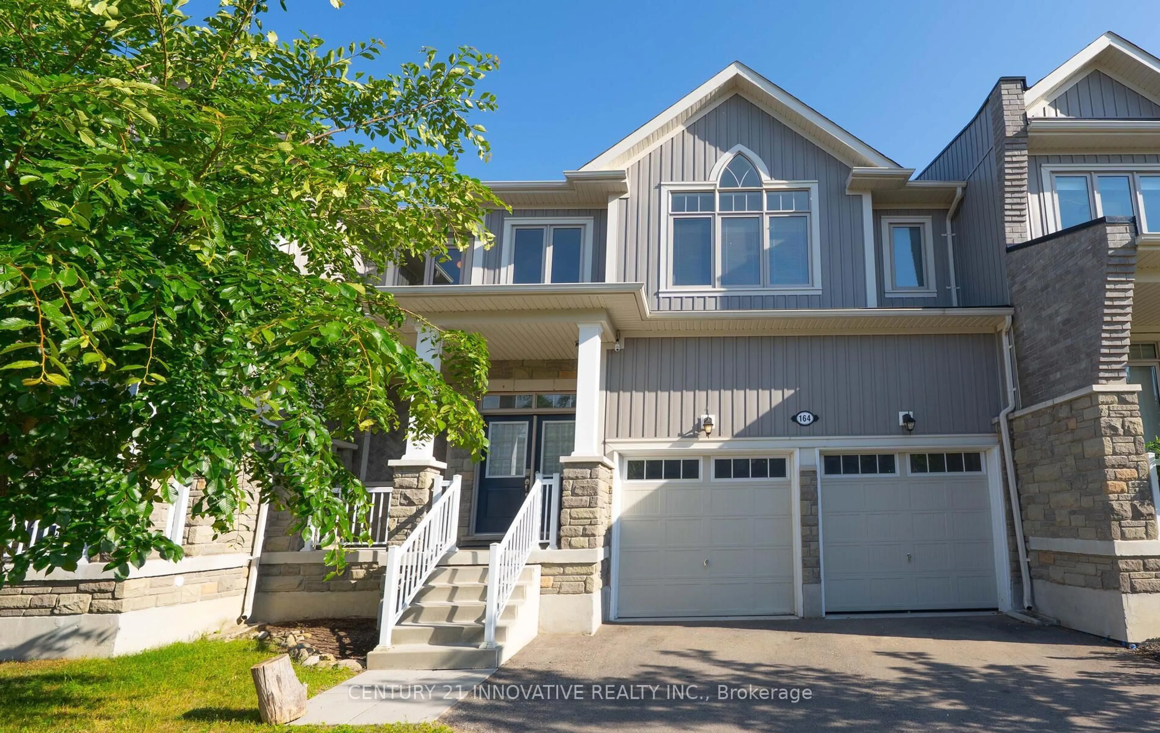 Home with vinyl exterior material, street for 164 Allegra Dr, Wasaga Beach Ontario L9Z 0H6