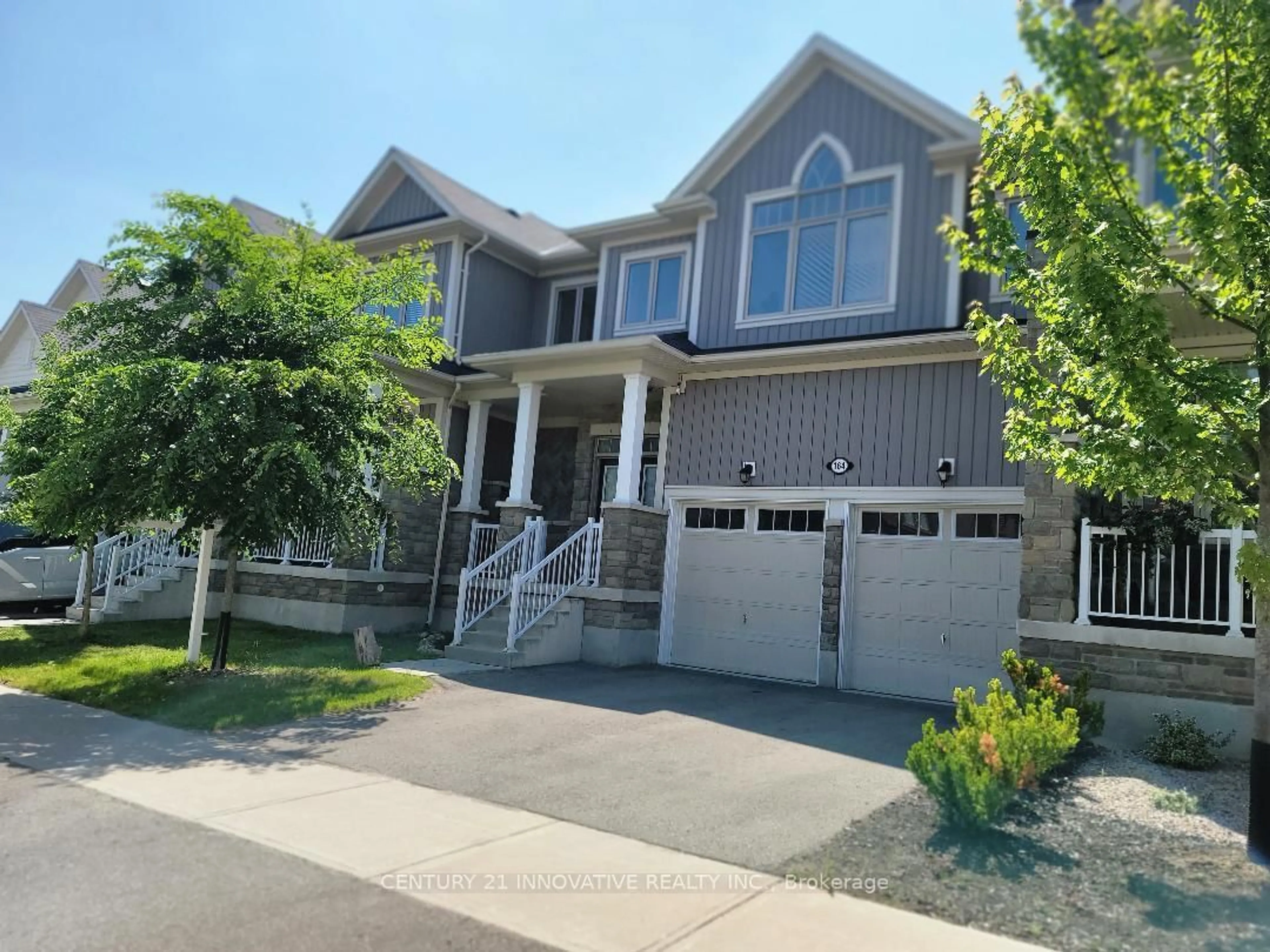 Home with vinyl exterior material, street for 164 Allegra Dr, Wasaga Beach Ontario L9Z 0H6