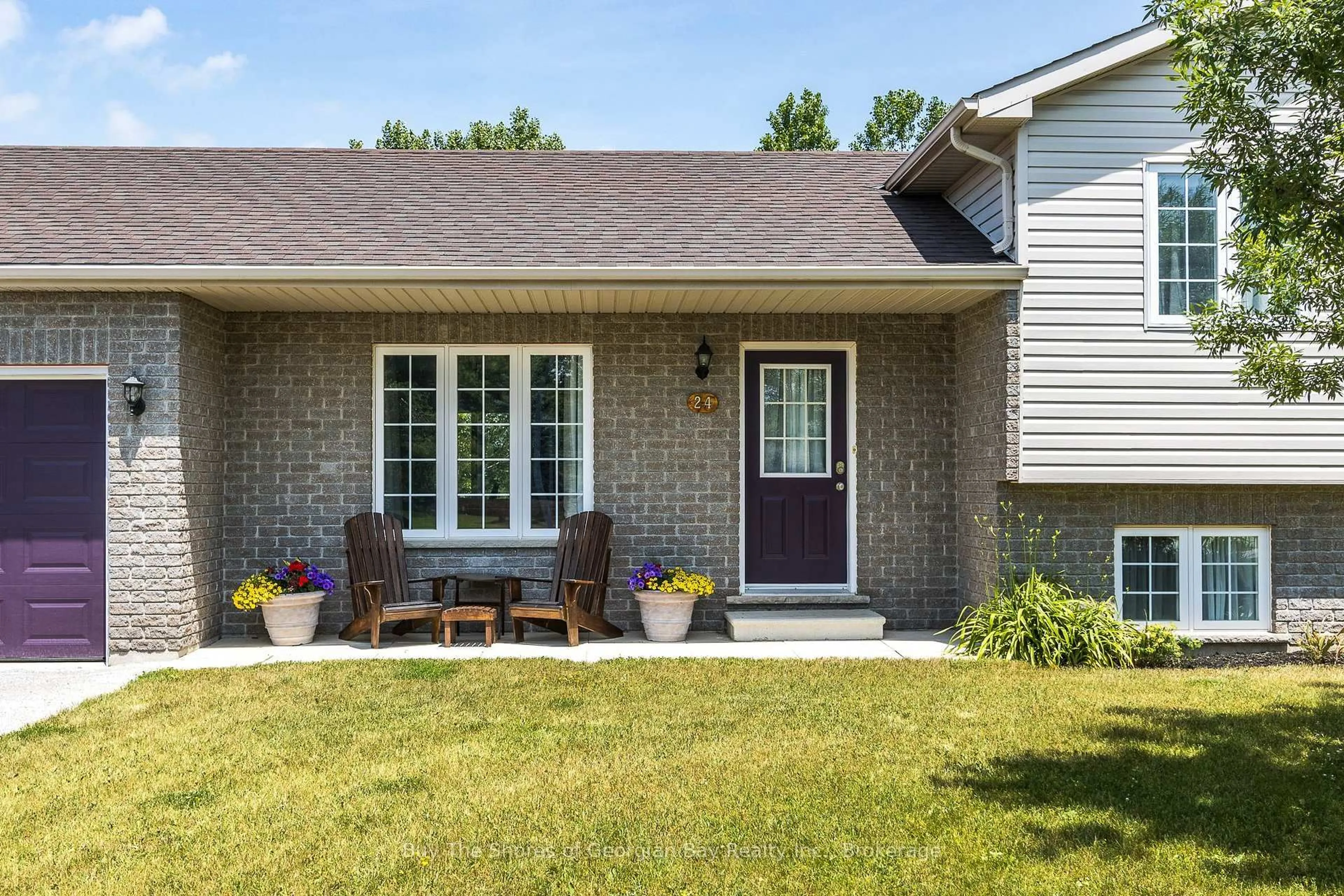 Home with brick exterior material, street for 24 Marl Creek Dr, Springwater Ontario L0L 2K0
