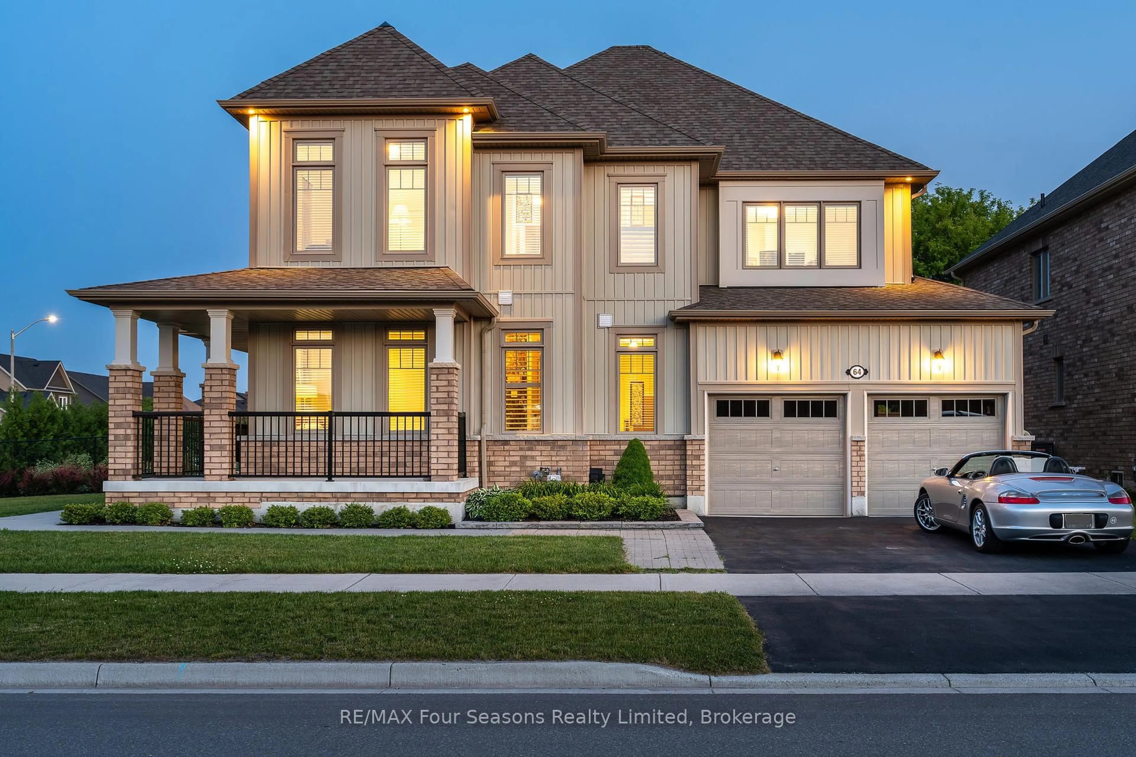 Home with brick exterior material, street for 64 Kirby Ave, Collingwood Ontario L9Y 3Y8