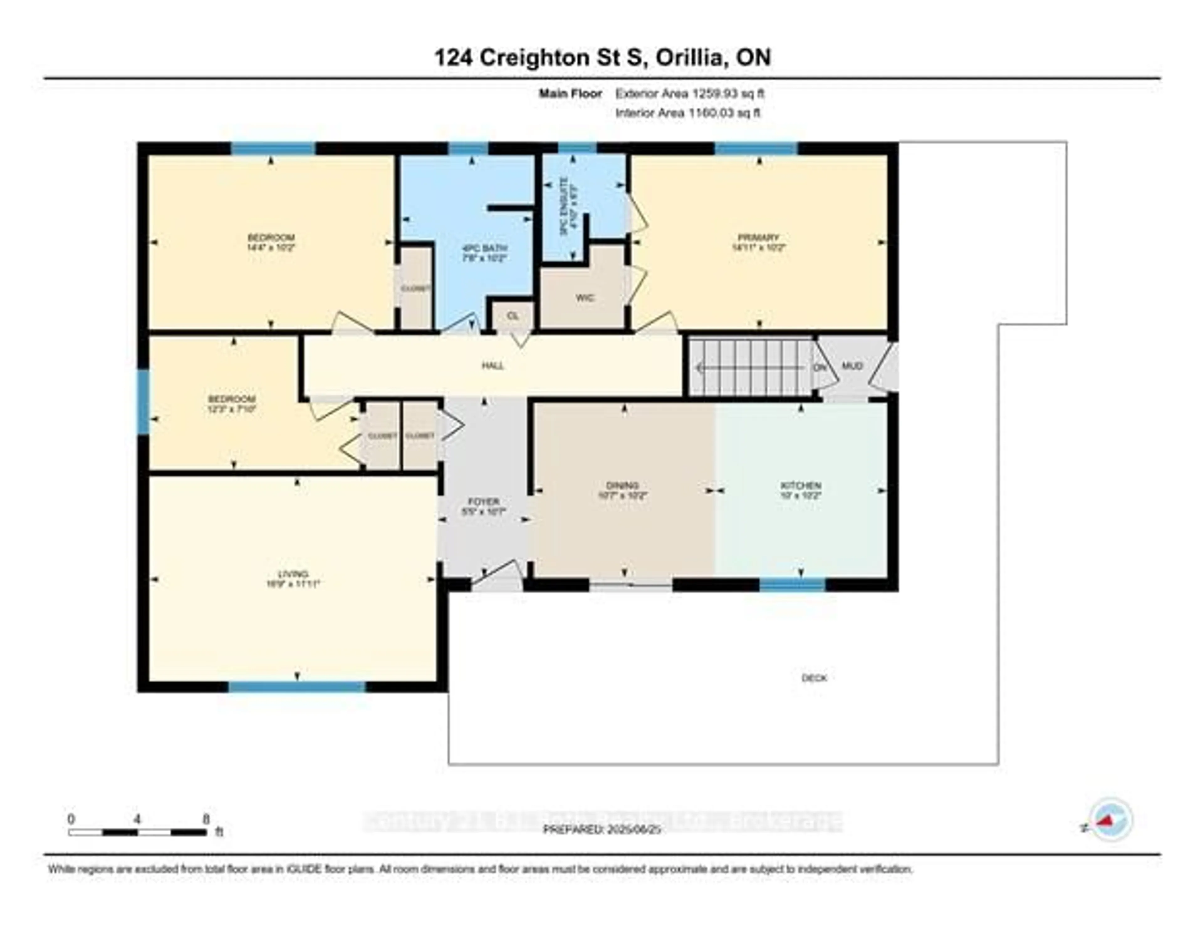 Floor plan for 124 Creighton St, Ramara Ontario L3V 6H7