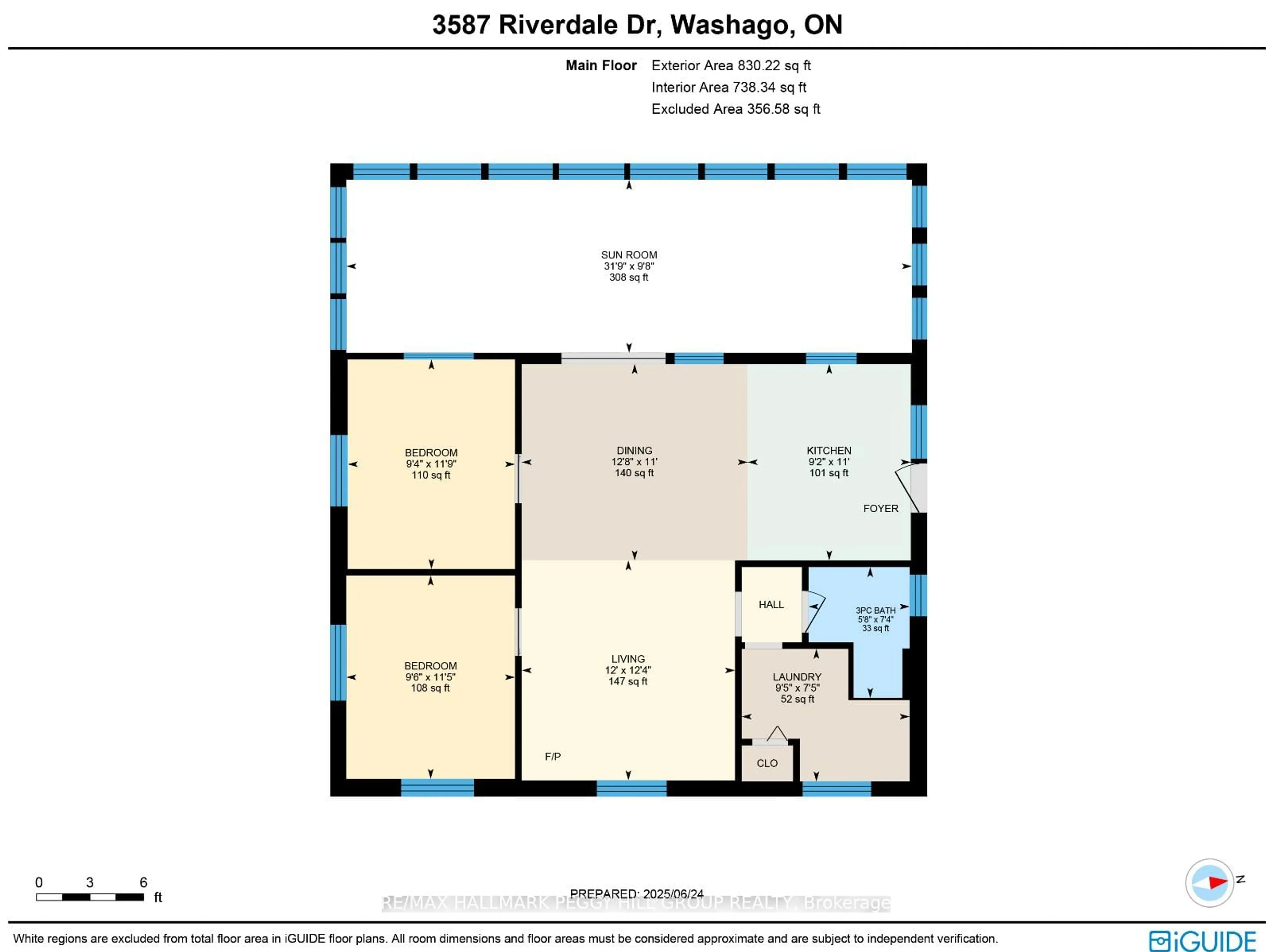 Floor plan for 3587 Riverdale Dr, Severn Ontario L0K 2B0