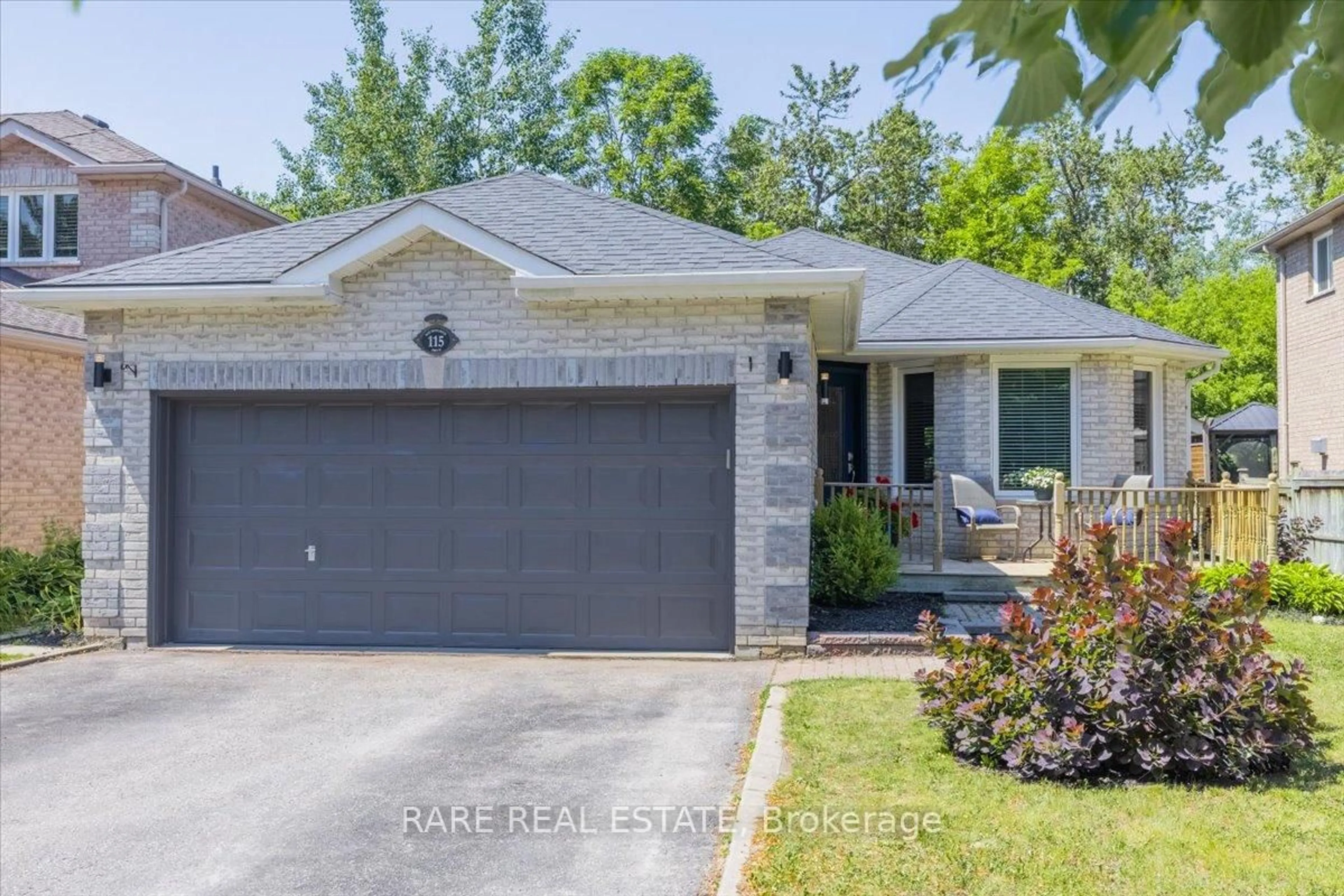 Home with brick exterior material, street for 115 Nicholson Dr, Barrie Ontario L4N 0B2