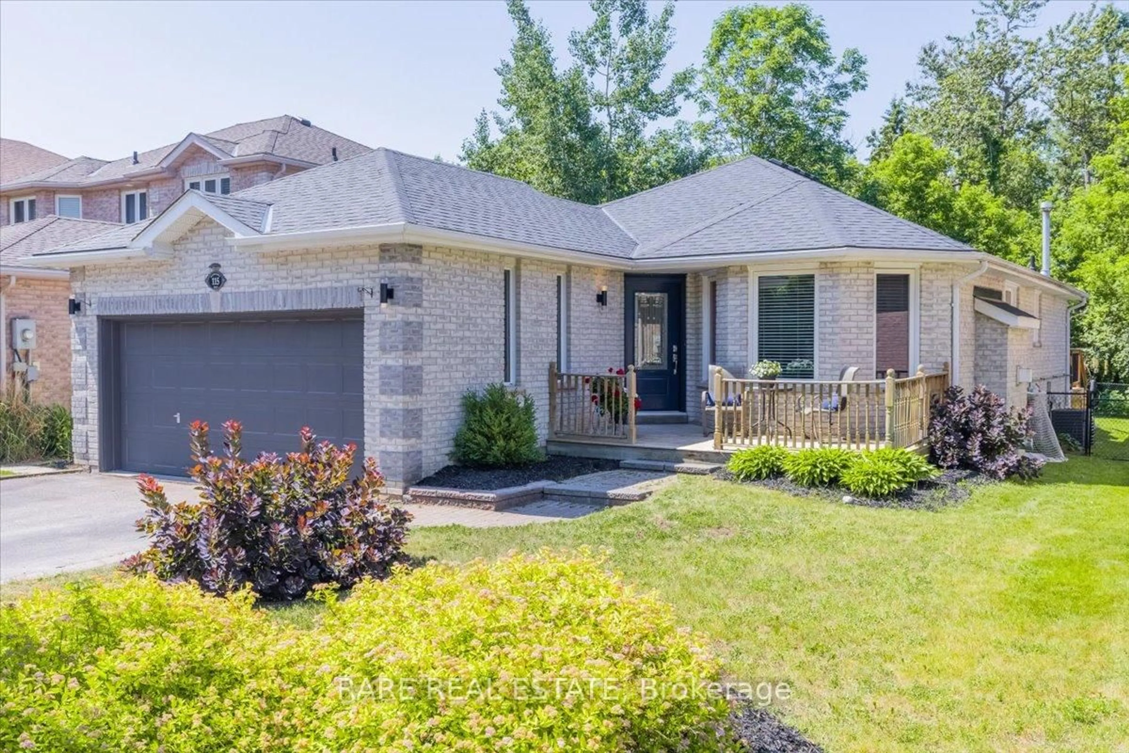 Home with brick exterior material, street for 115 Nicholson Dr, Barrie Ontario L4N 0B2