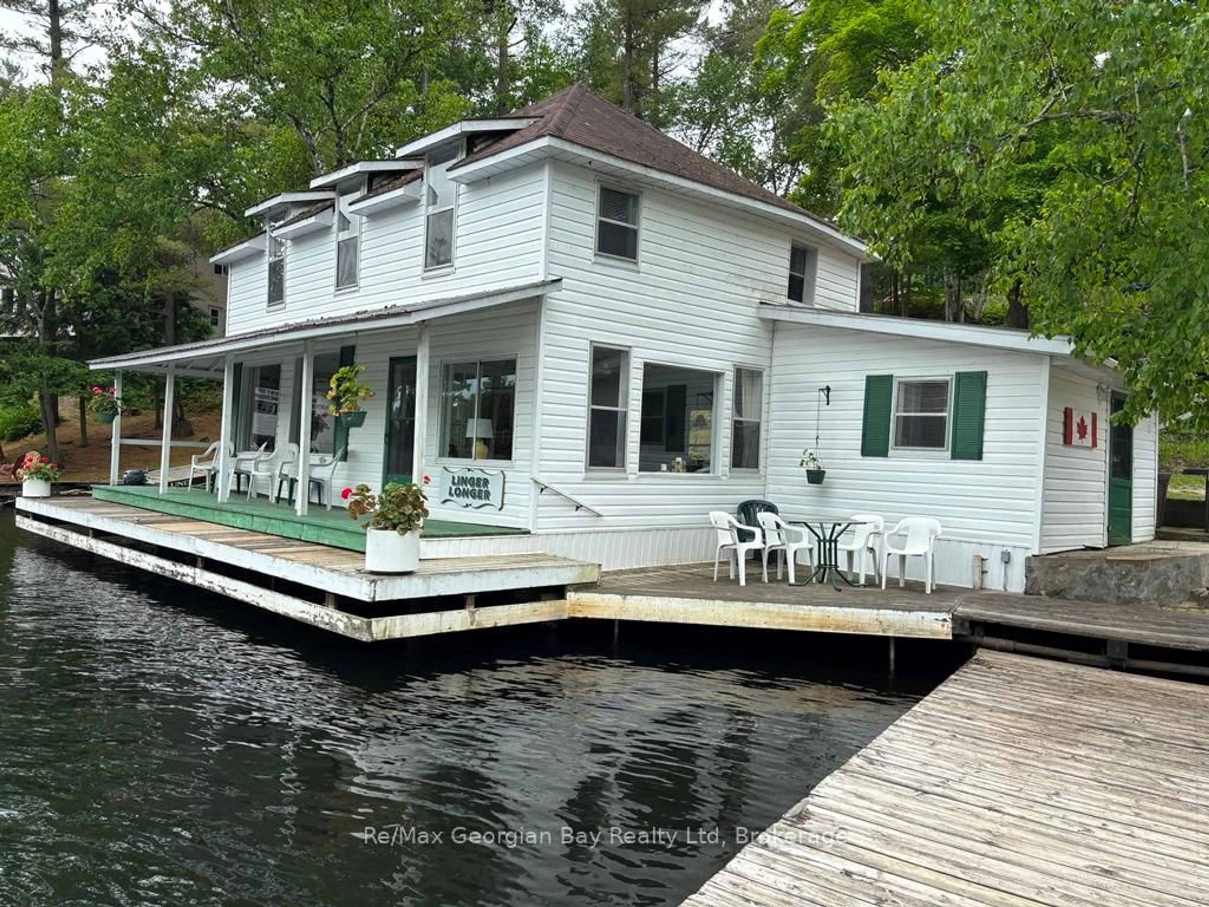 Home with vinyl exterior material, water/lake/river/ocean view for 2865 SEVERN RIVER, Severn Ontario L0K 1E0
