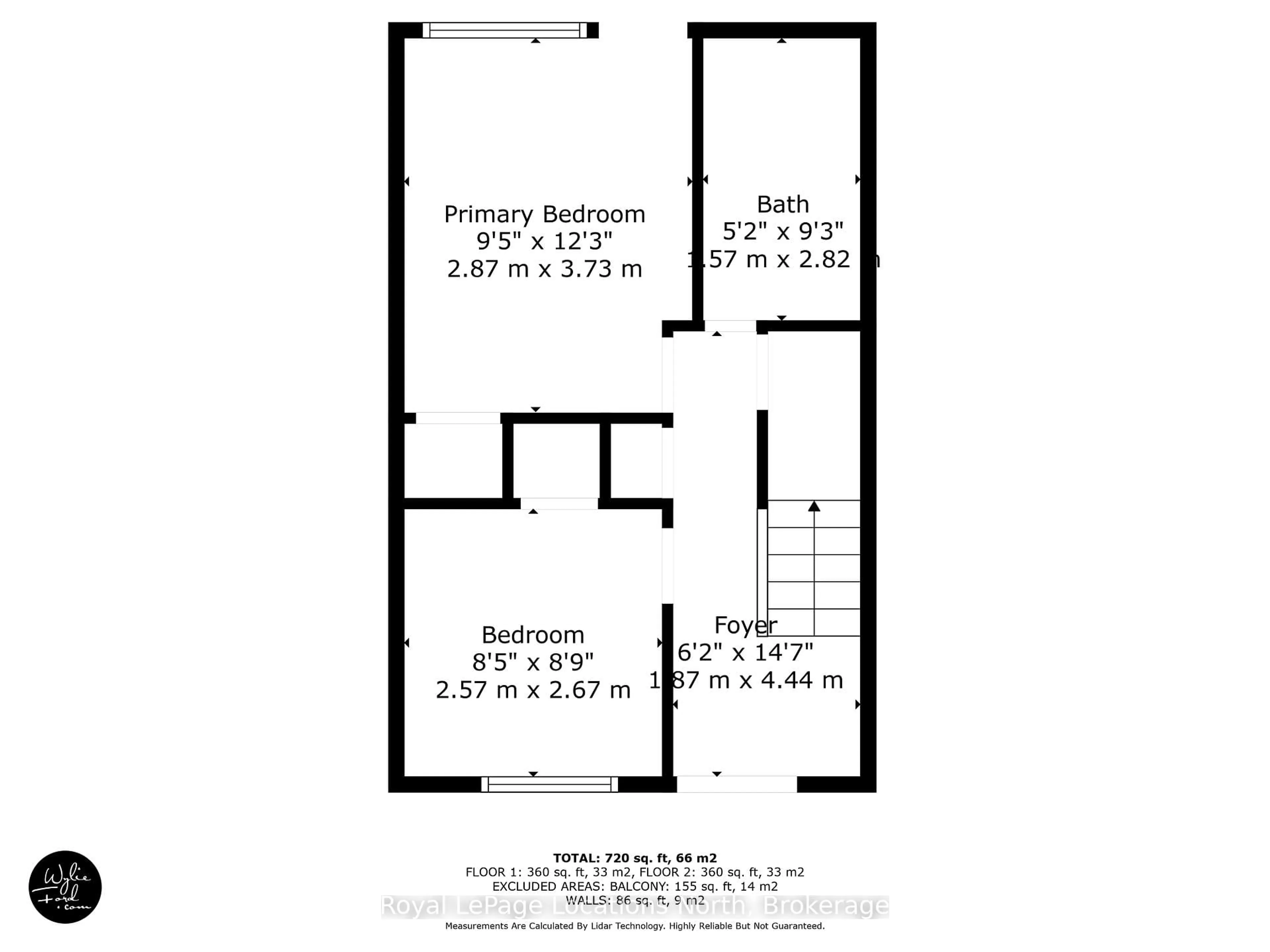 Floor plan for 5 Dawson Dr #305, Collingwood Ontario L9Y 5B4
