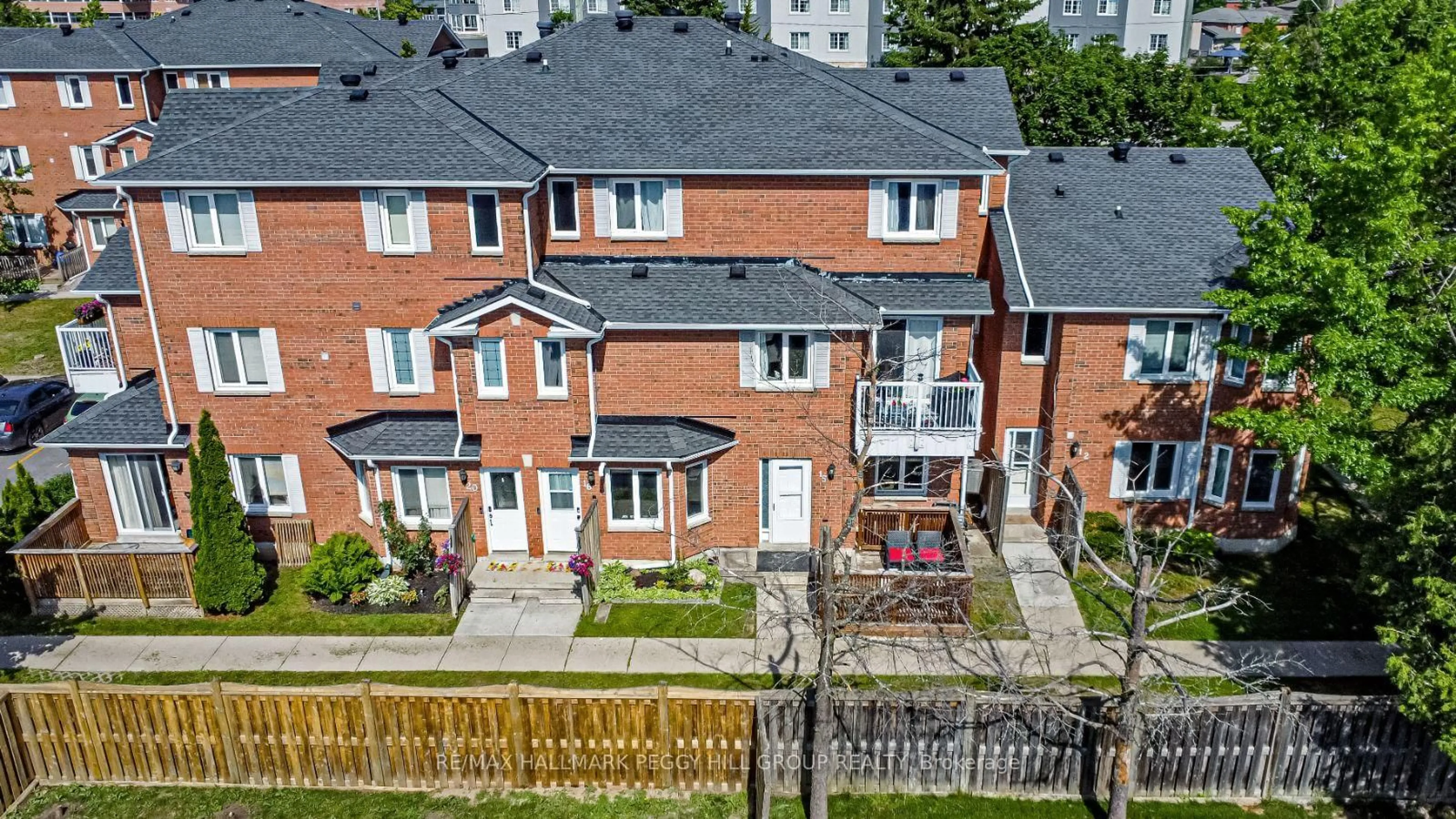 A pic from outside/outdoor area/front of a property/back of a property/a pic from drone, city buildings view from balcony for 502 Essa Rd #15, Barrie Ontario L4N 7L4