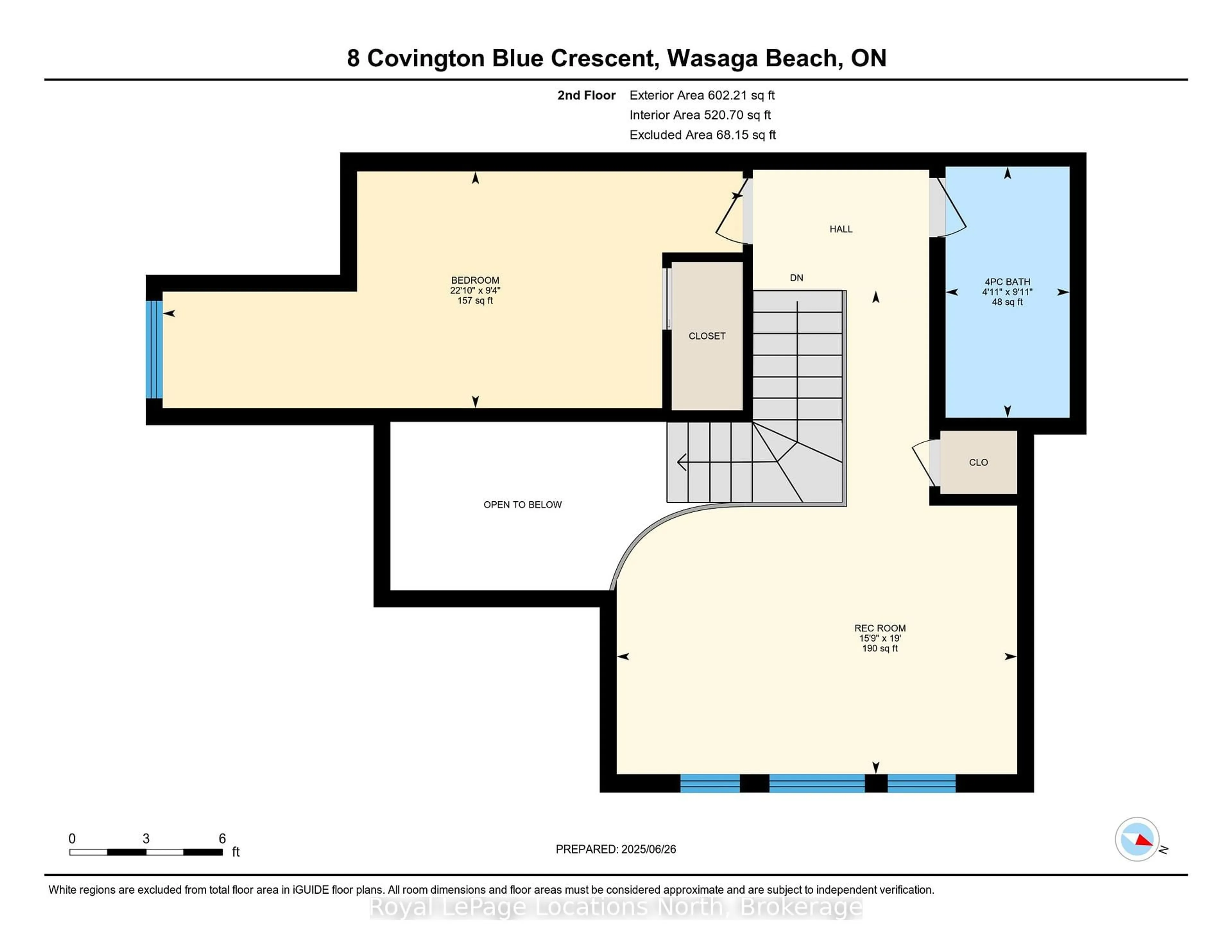 Floor plan for 8 Covington Blue Cres, Wasaga Beach Ontario L9Z 0E4