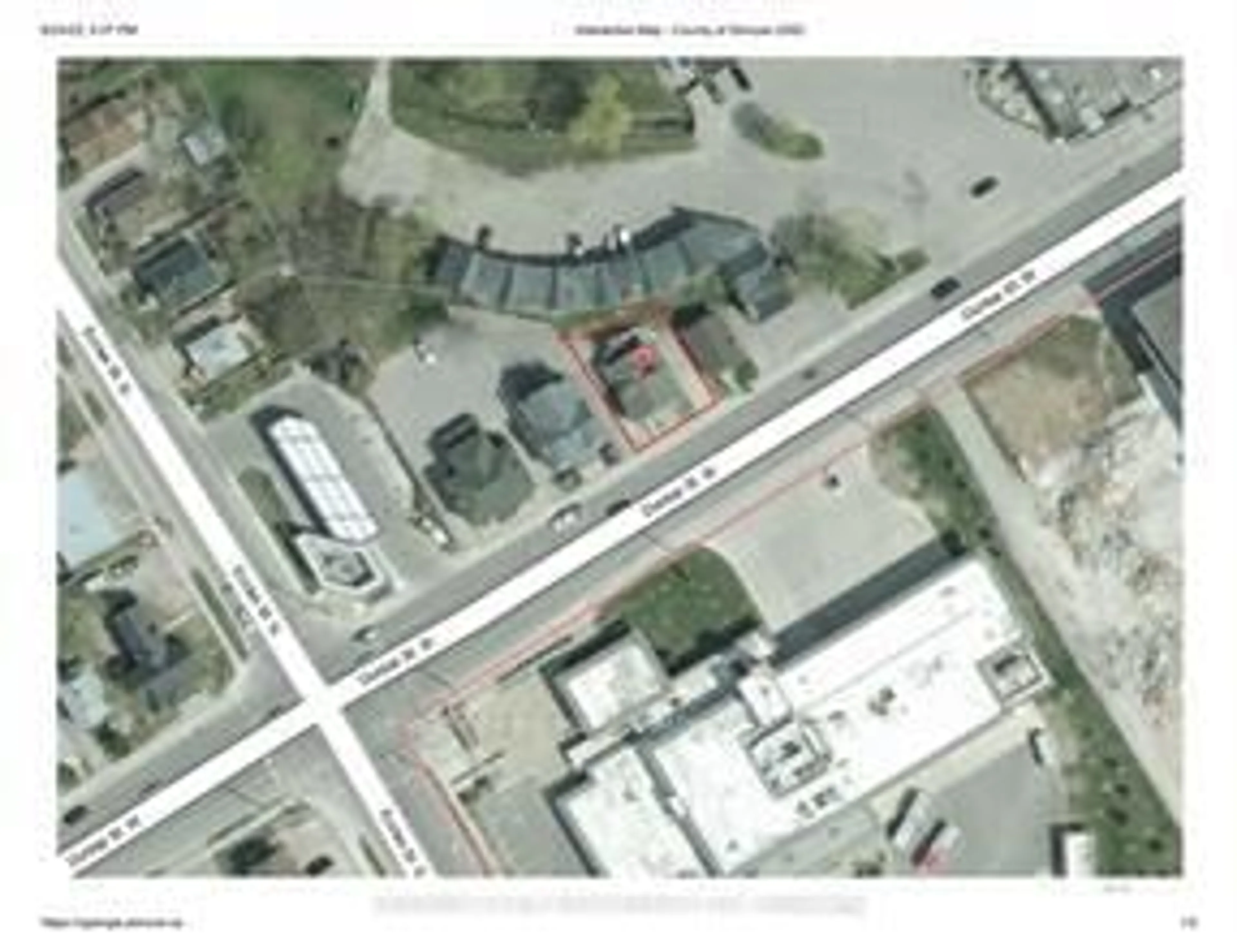 A pic from outside/outdoor area/front of a property/back of a property/a pic from drone, street for 156 Dunlop St, Barrie Ontario L4N 1B2