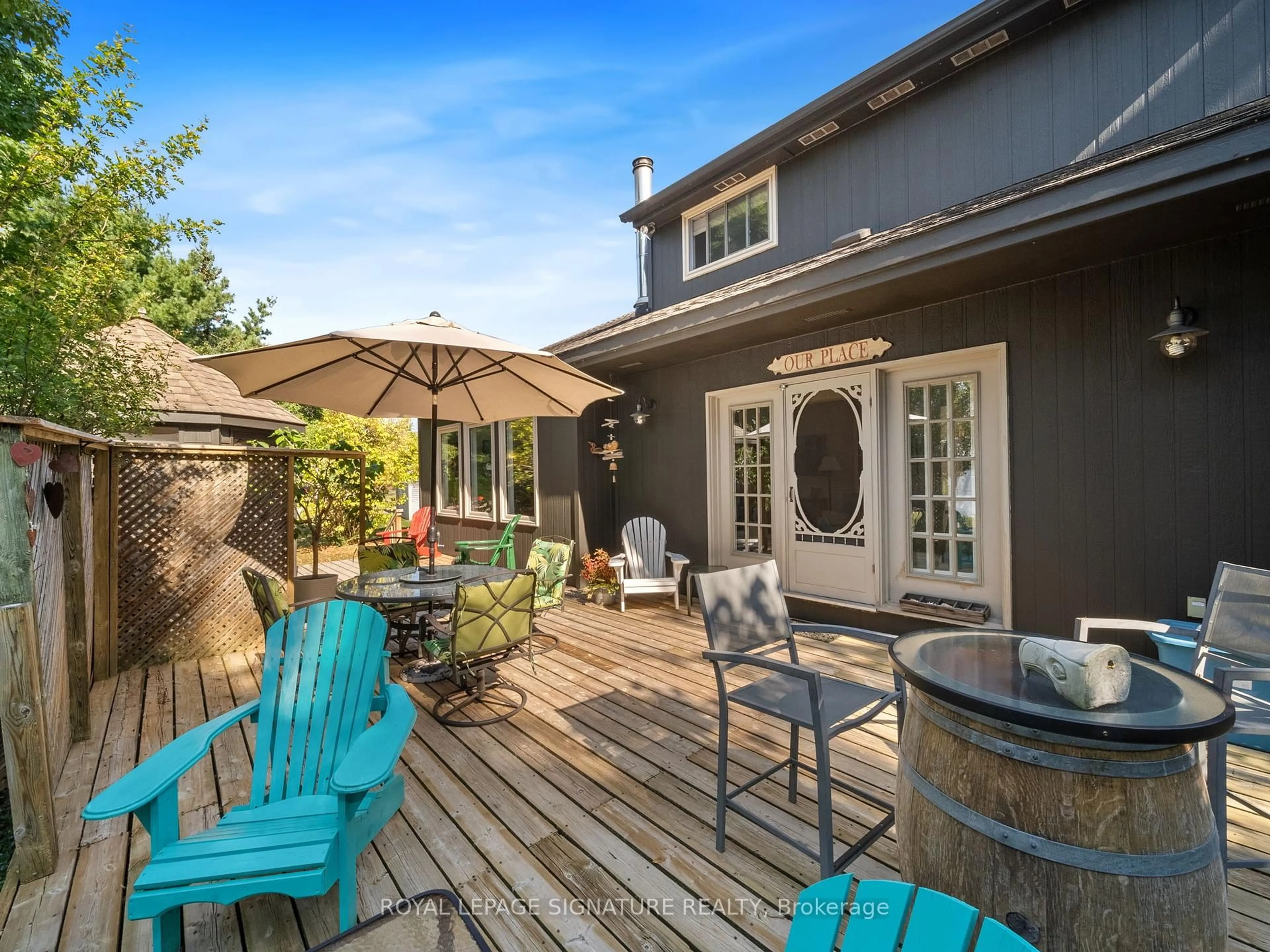 Patio, street for 6 Petherwin Pl, Oro-Medonte Ontario L0L 1T0