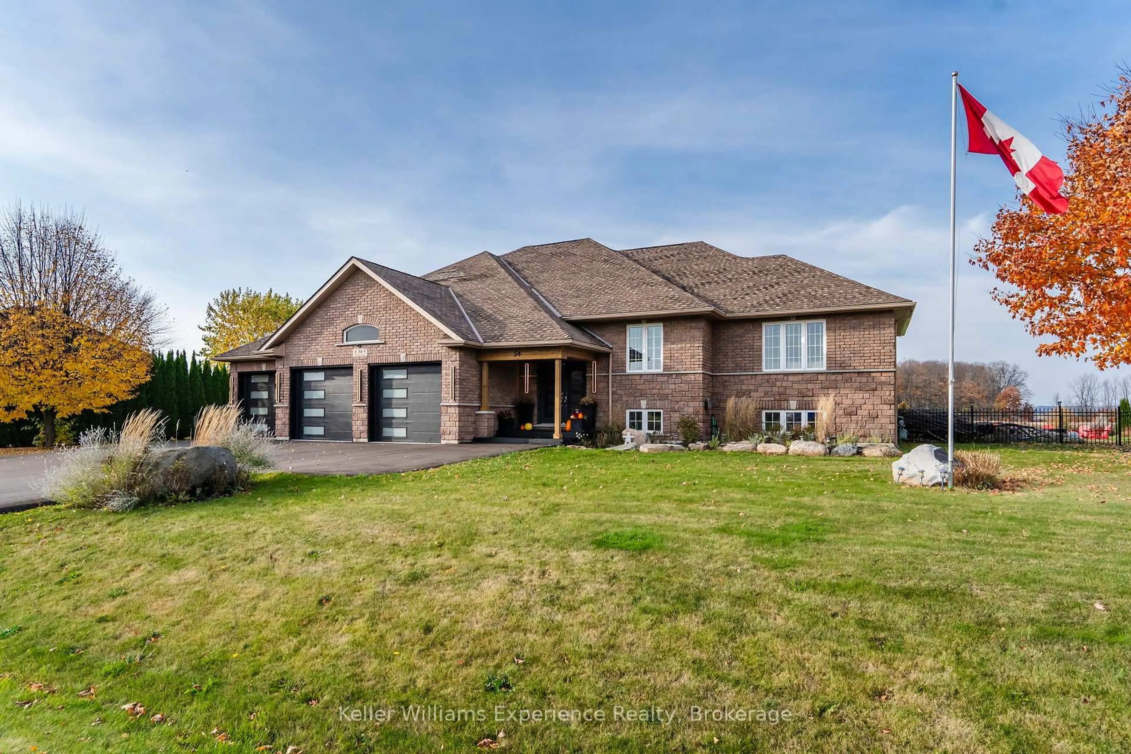 Home with brick exterior material, street for 54 ASSELIN Dr, Tiny Ontario L0L 2J0