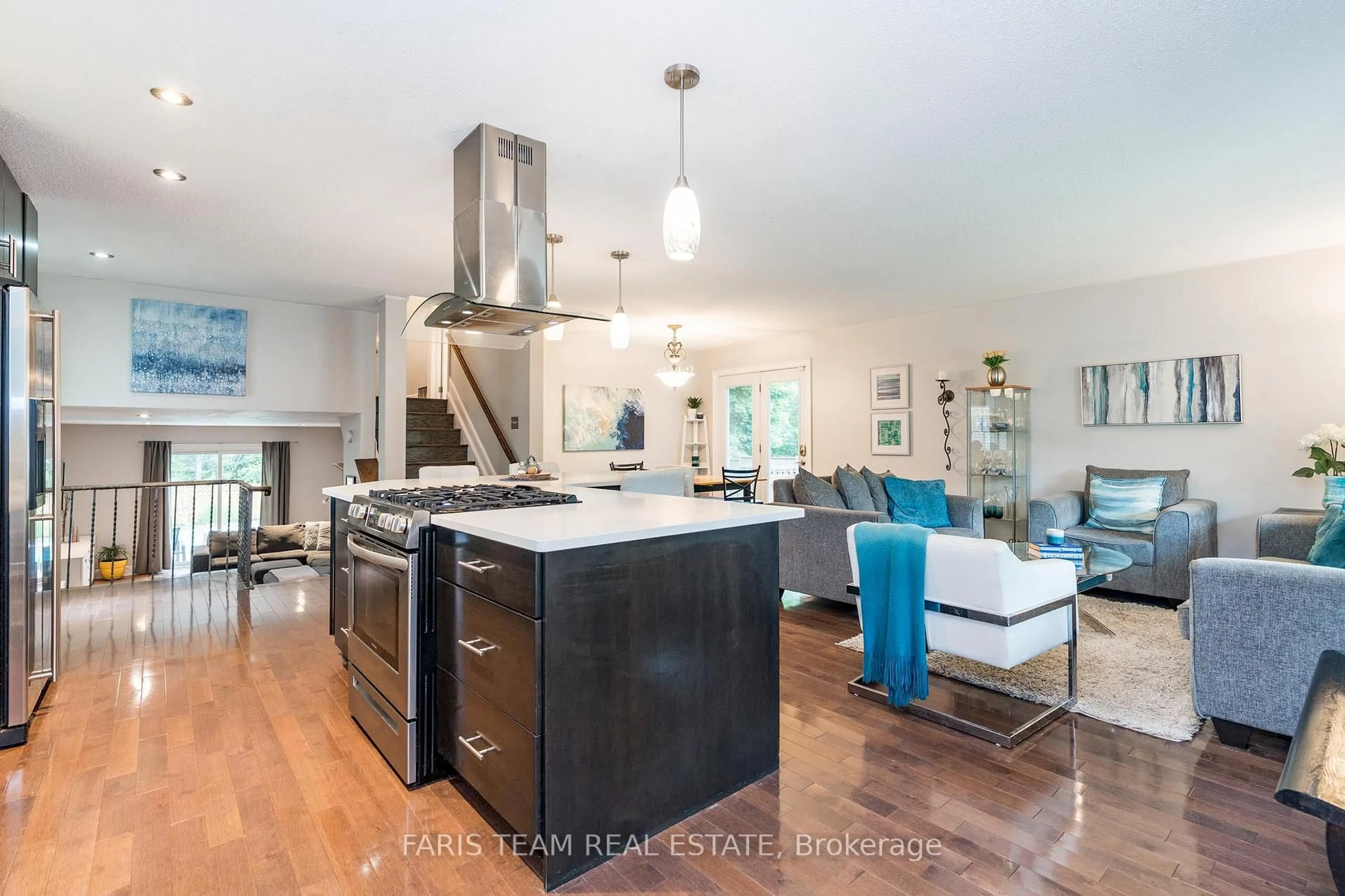 Open concept kitchen, unknown for 54 Marshall St, Barrie Ontario L4N 3S7