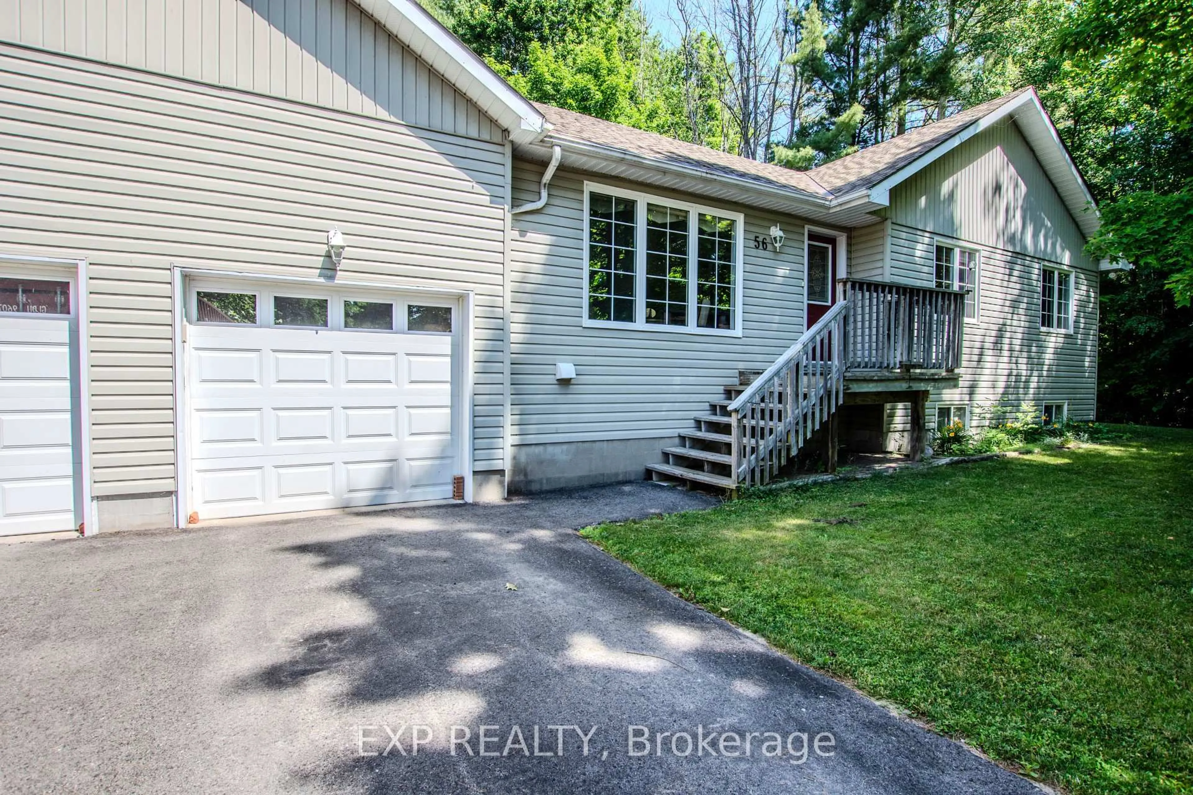 Home with vinyl exterior material, unknown for 56 Becketts Side Rd, Tay Ontario L0K 2C0