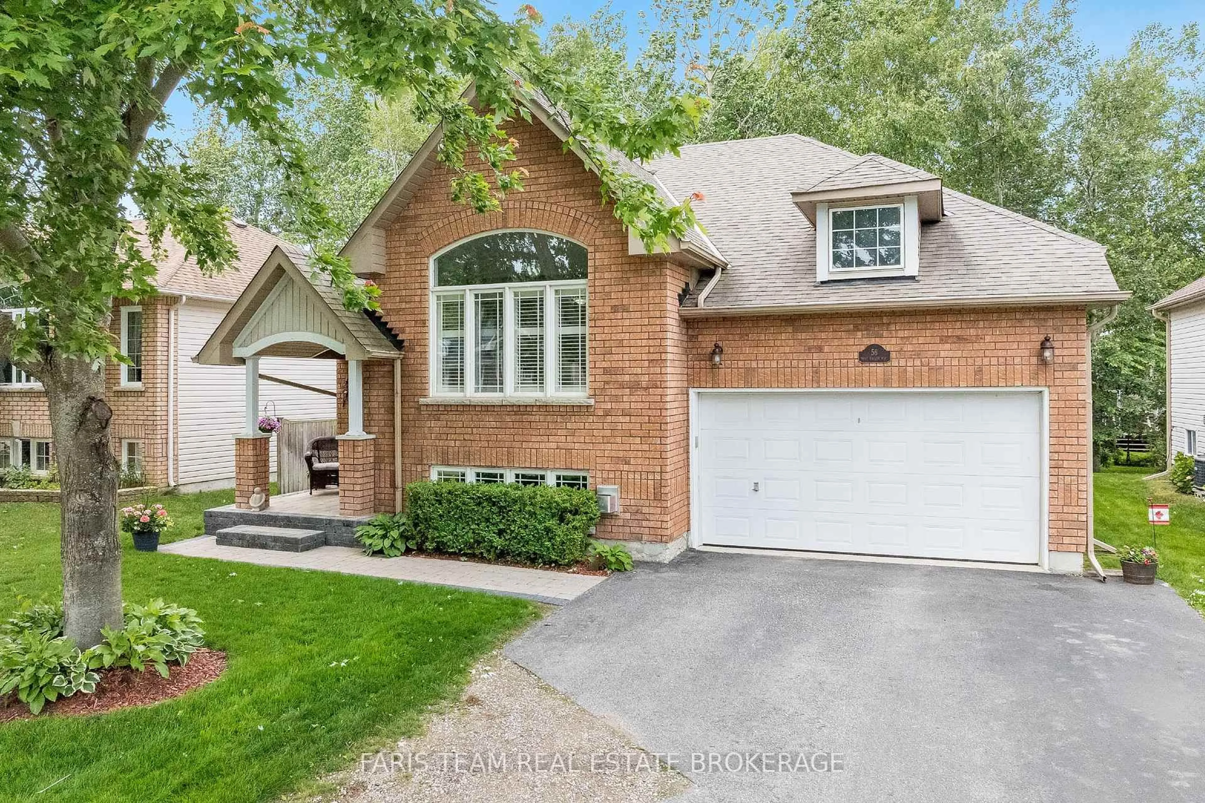 Home with brick exterior material, street for 56 Rose Valley Way, Wasaga Beach Ontario L9Z 3C4