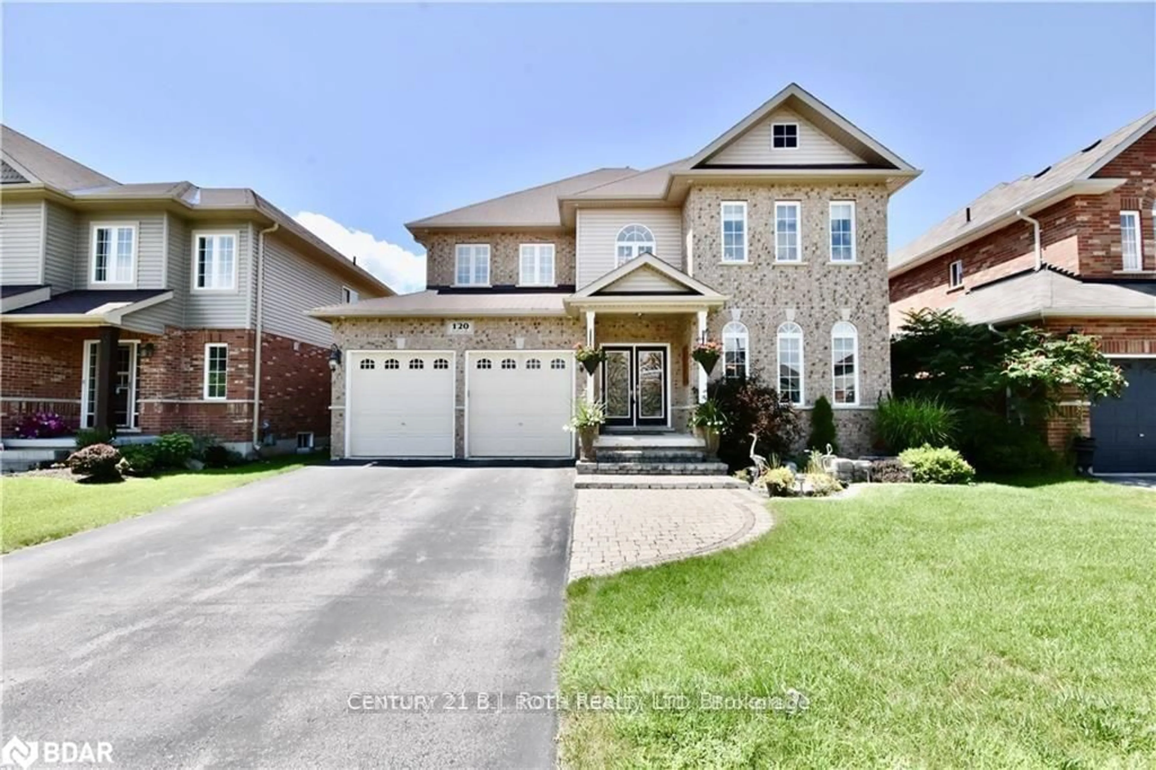 Home with brick exterior material, street for 120 ATLANTIS Dr, Orillia Ontario L3V 0A8