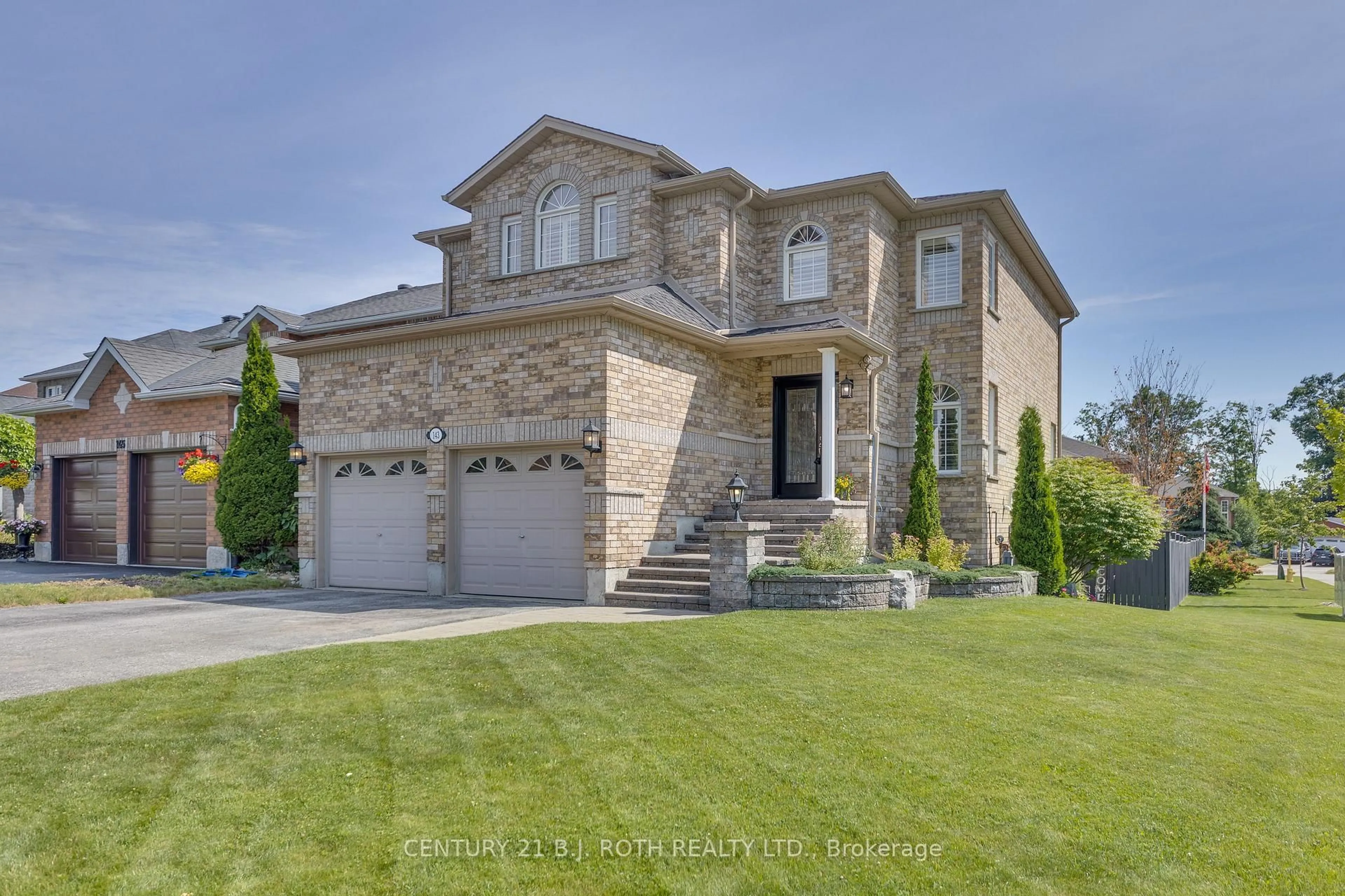 Home with brick exterior material, street for 143 Crompton Dr, Barrie Ontario L4M 6N9
