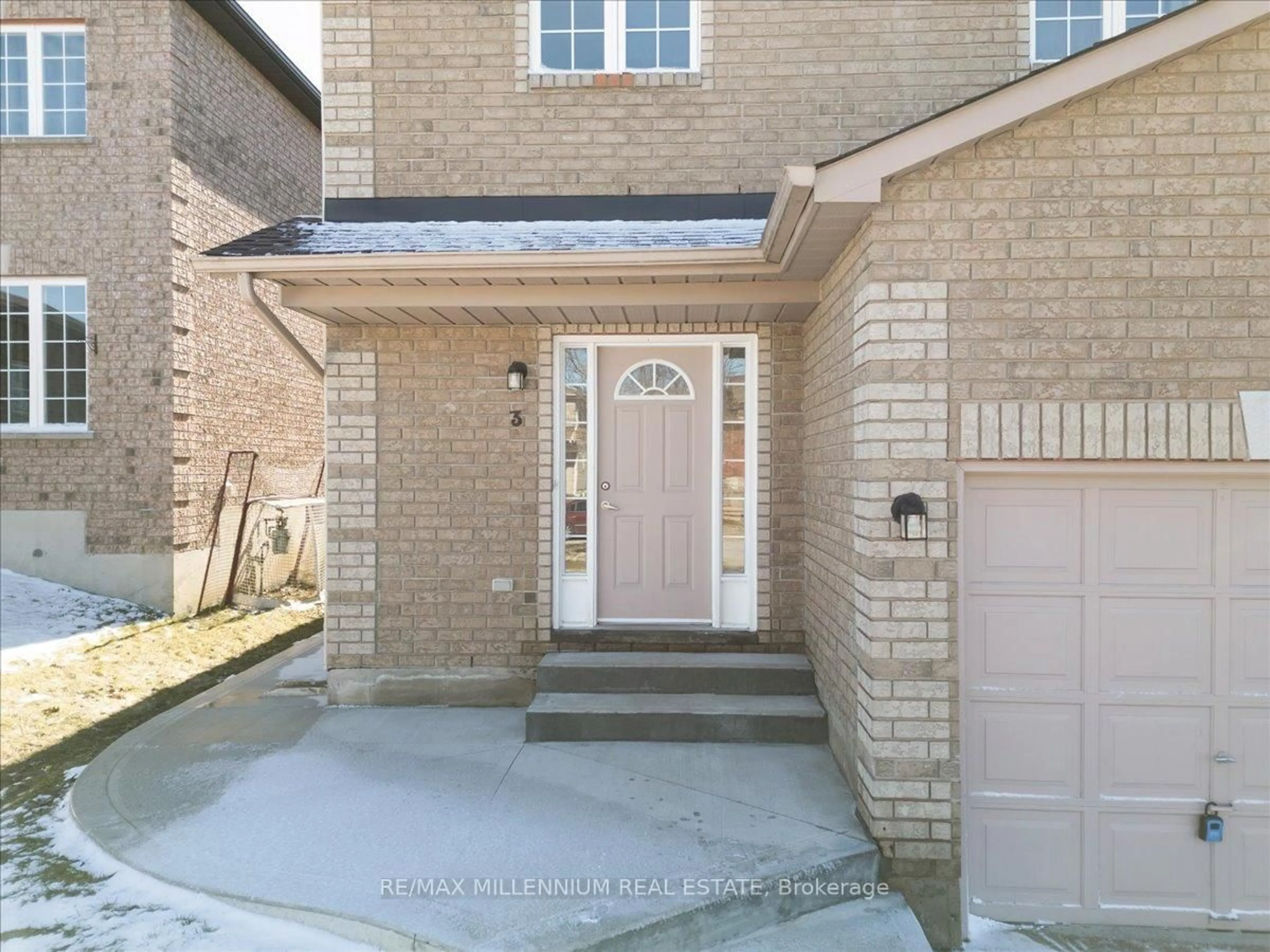 Home with brick exterior material, street for 3 Masters Dr, Barrie Ontario L4M 6W4