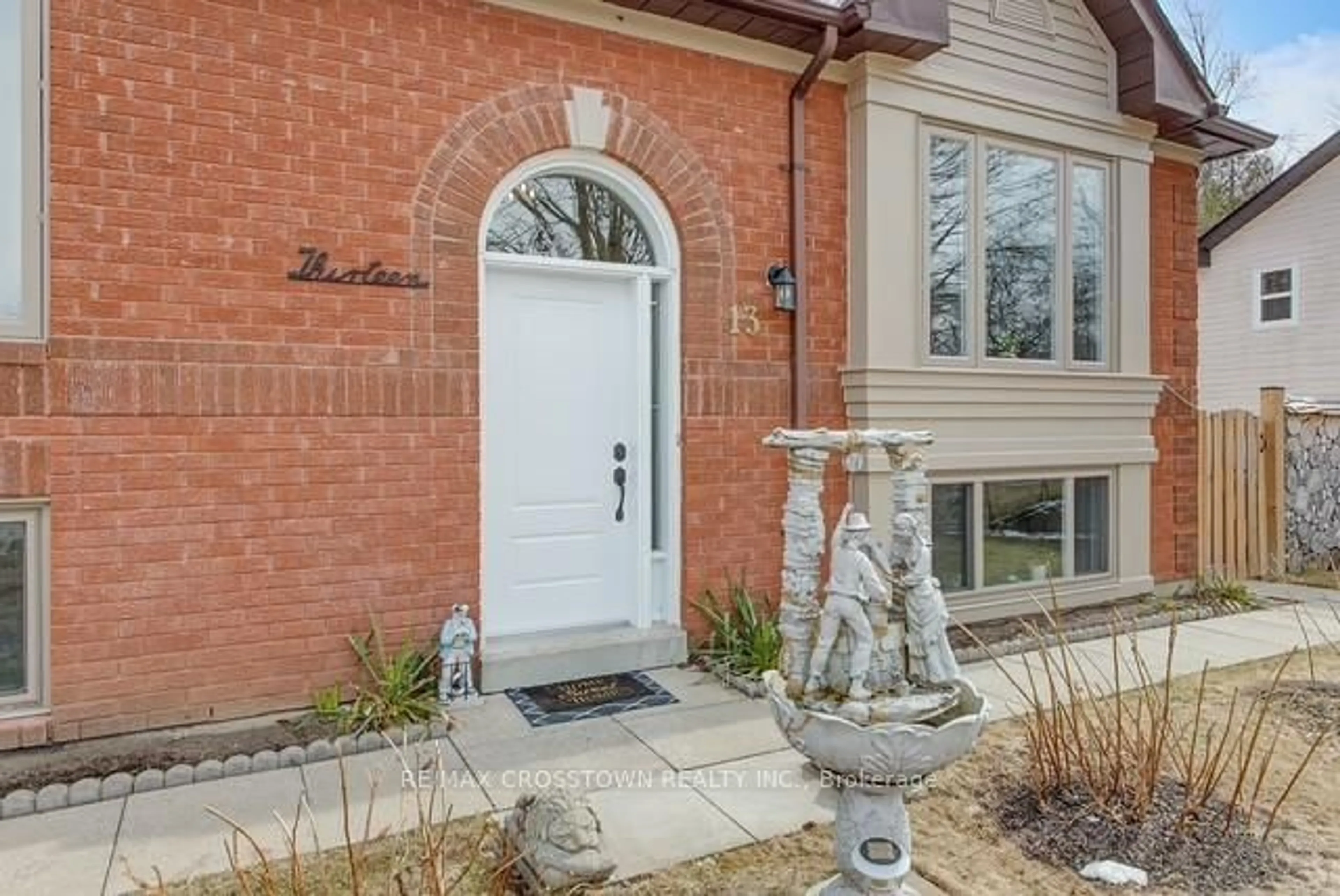 Home with brick exterior material, street for 13 Harbour Cres, Wasaga Beach Ontario L9Z 1G4