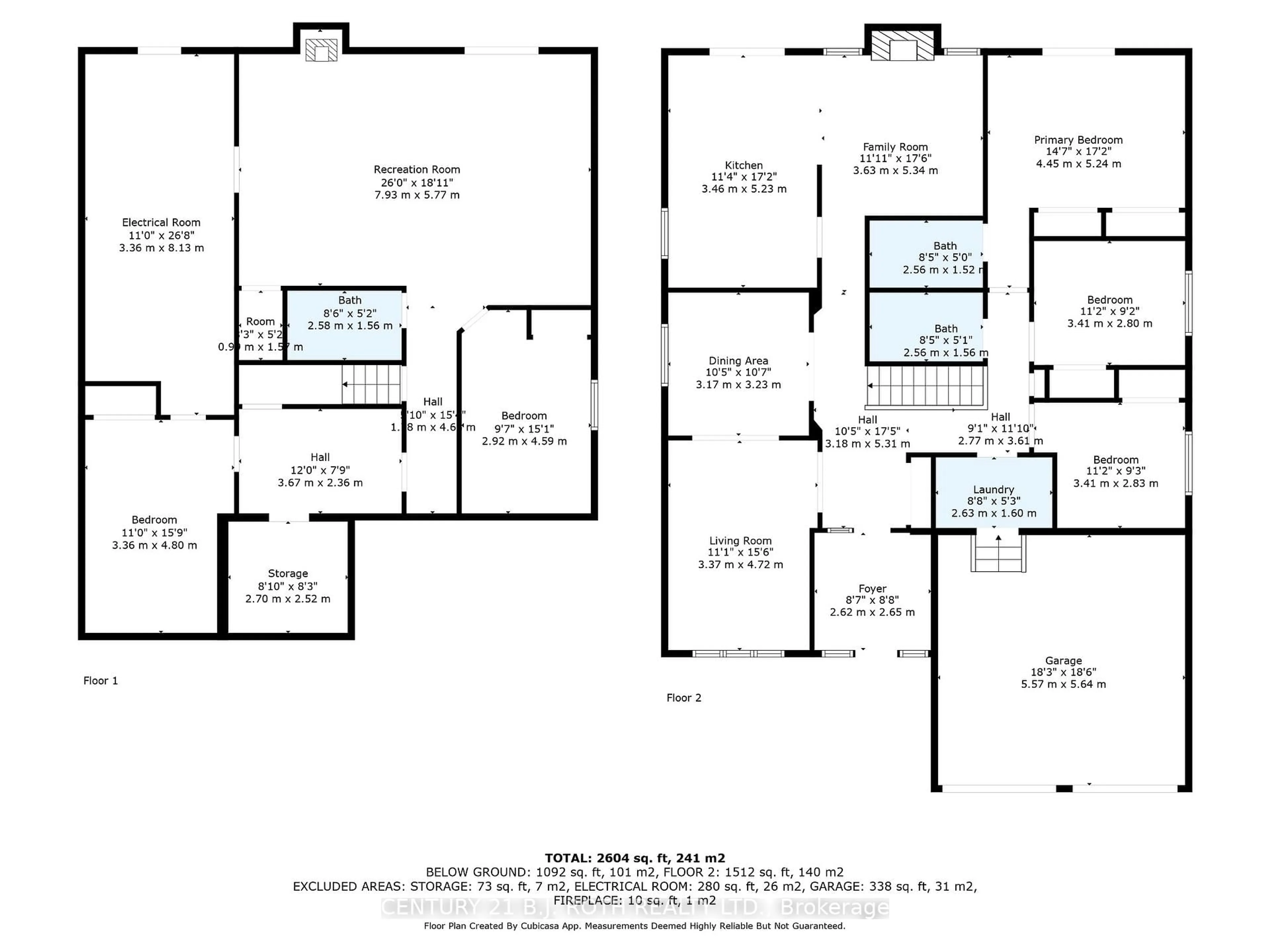 Floor plan for 22 Osprey Ridge Rd, Barrie Ontario L4M 6P2