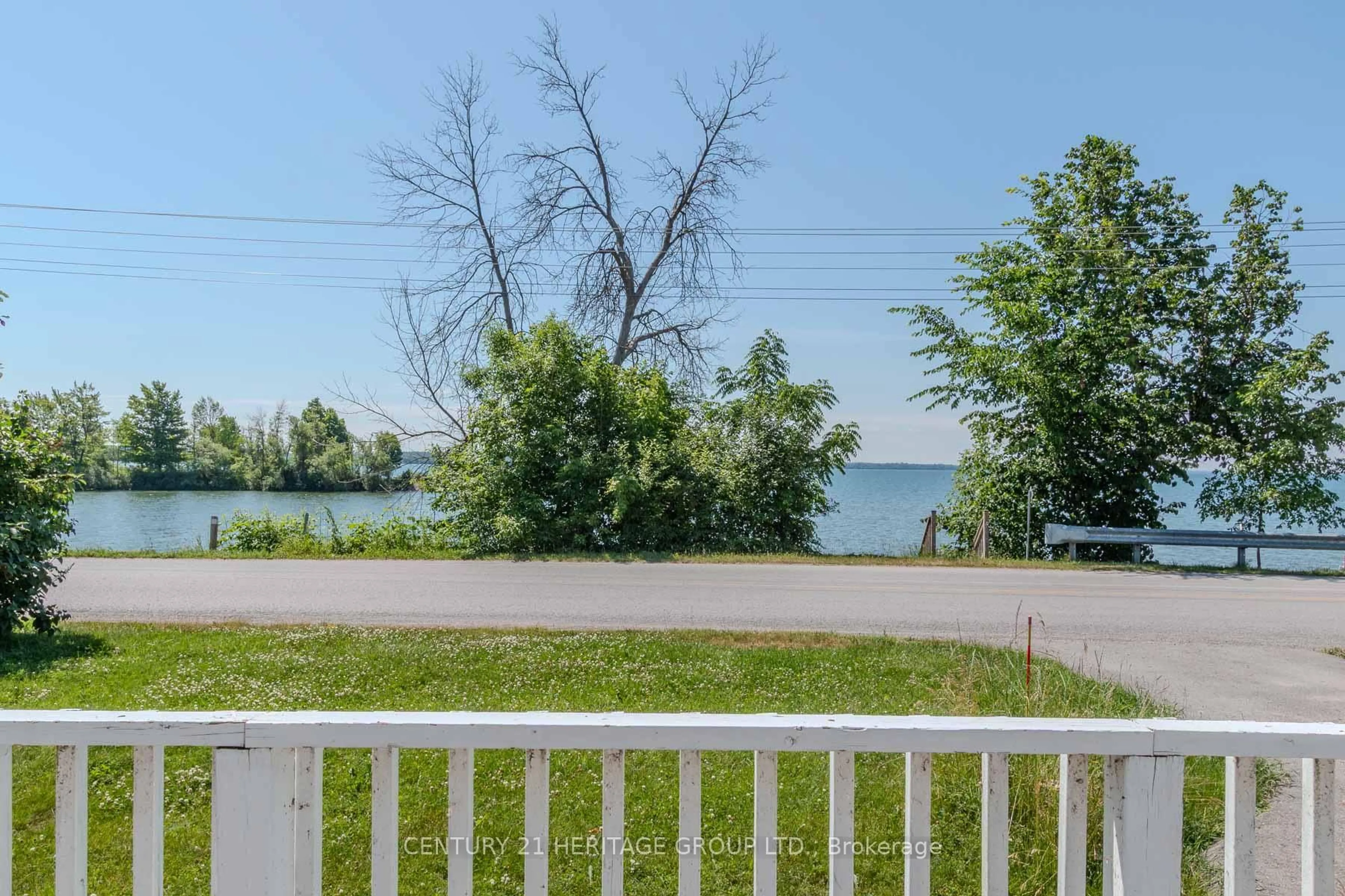 Patio, water/lake/river/ocean view for 1253 Ramara Rd, Ramara Ontario L0K 1B0