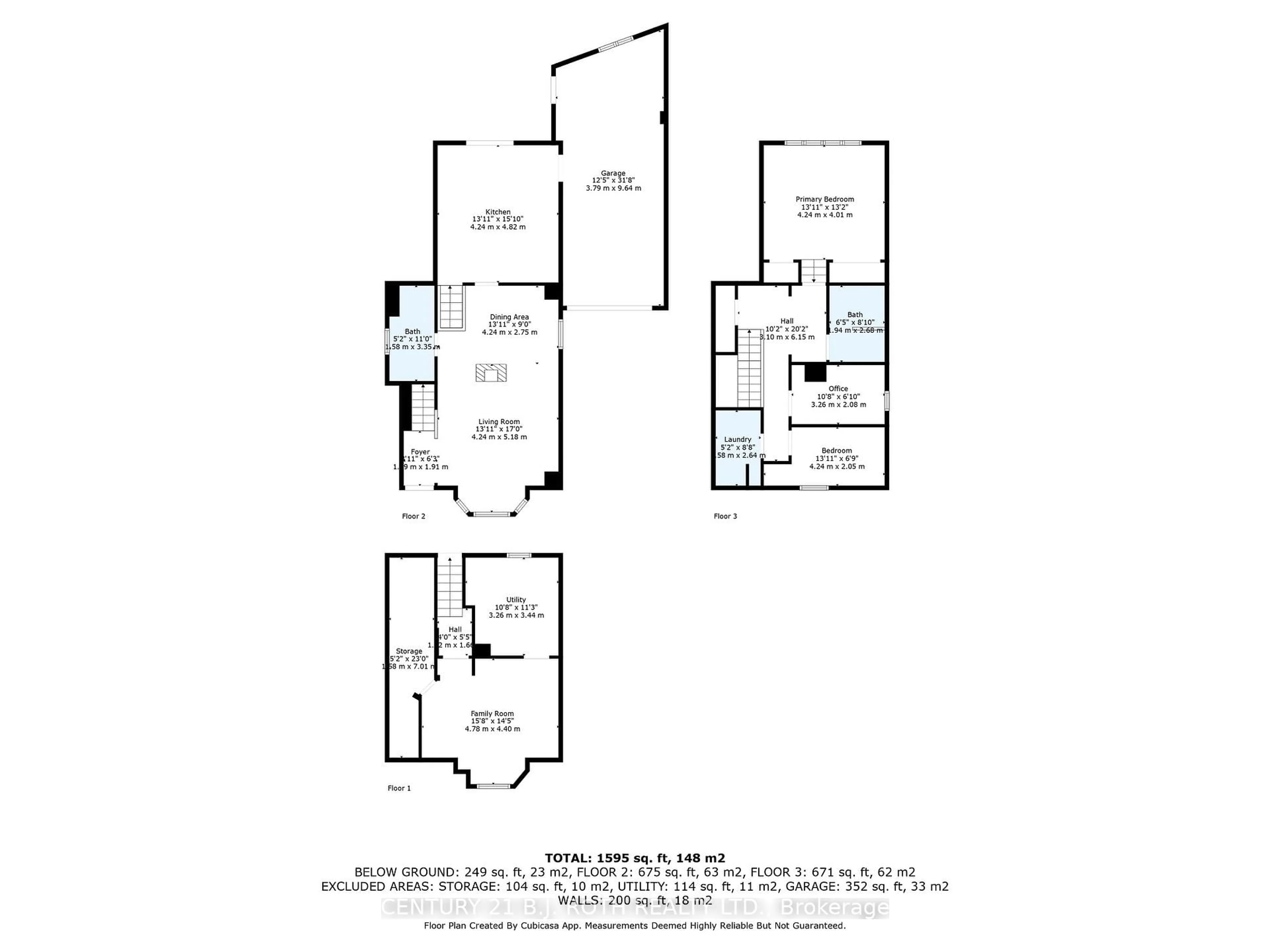 Floor plan for 135 CUMBERLAND St, Barrie Ontario L4N 2P9