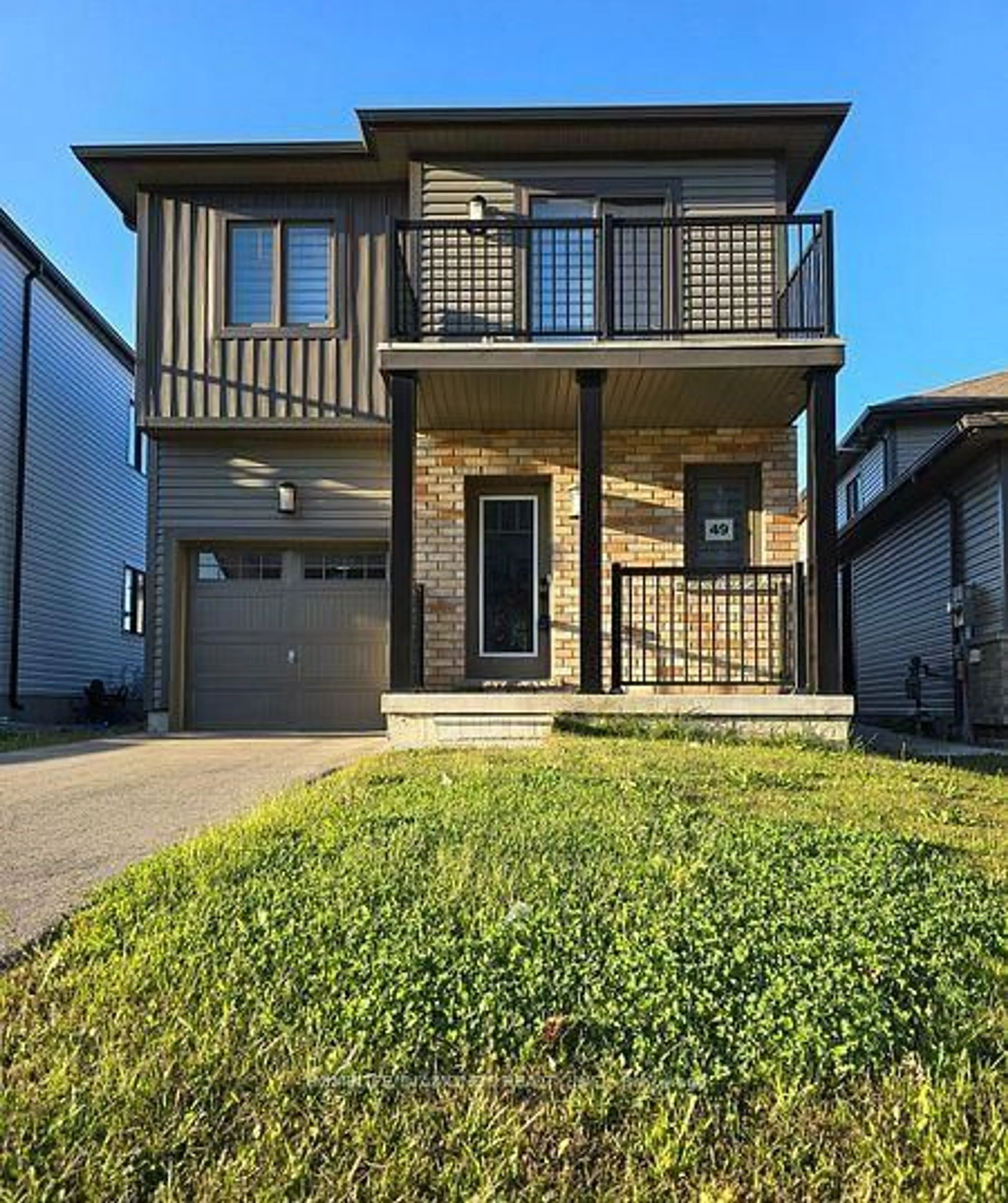 Home with brick exterior material, street for 49 KODA St, Barrie Ontario L9J 0H7