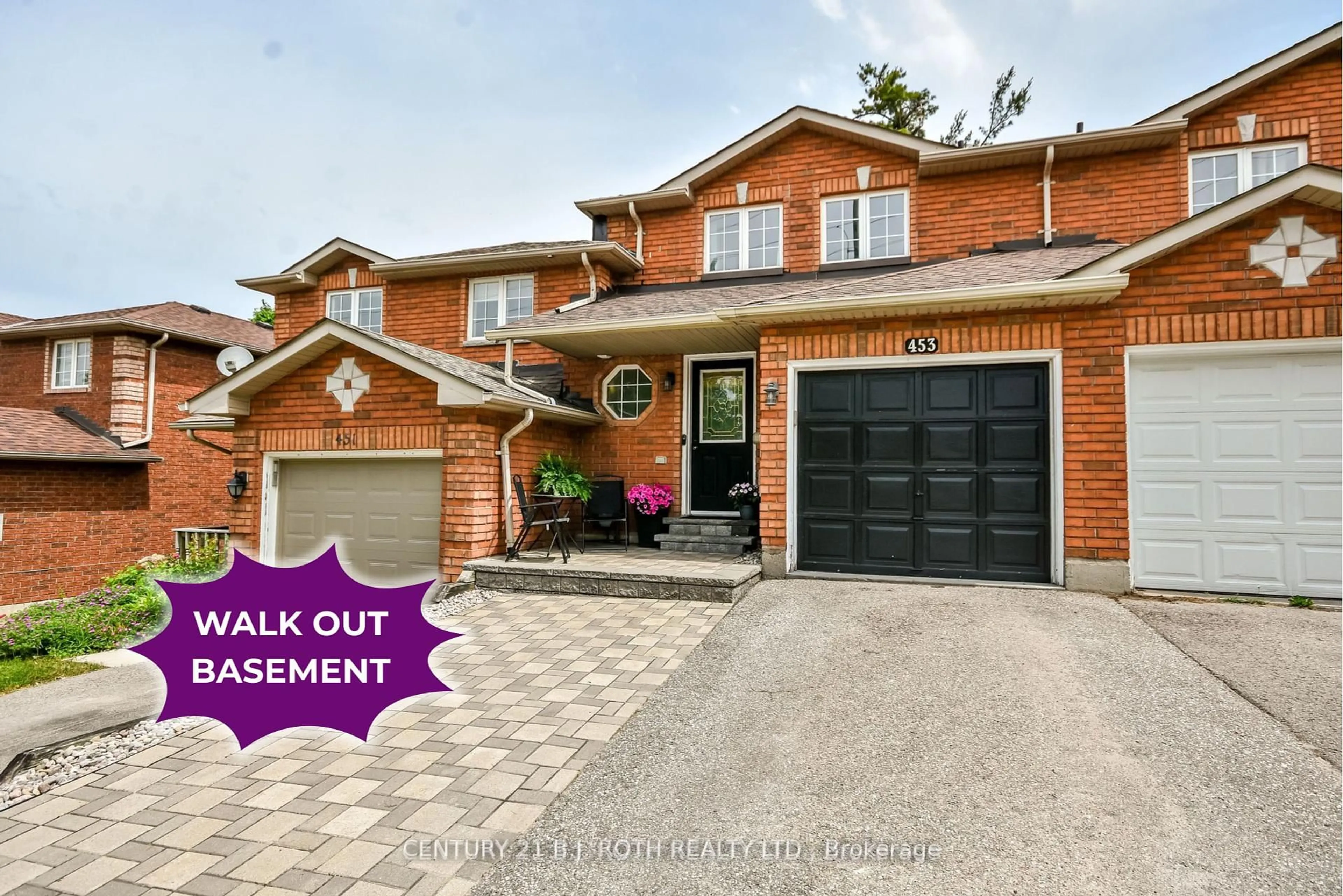 Home with brick exterior material, street for 453 Ferndale Dr, Barrie Ontario L4N 0M1