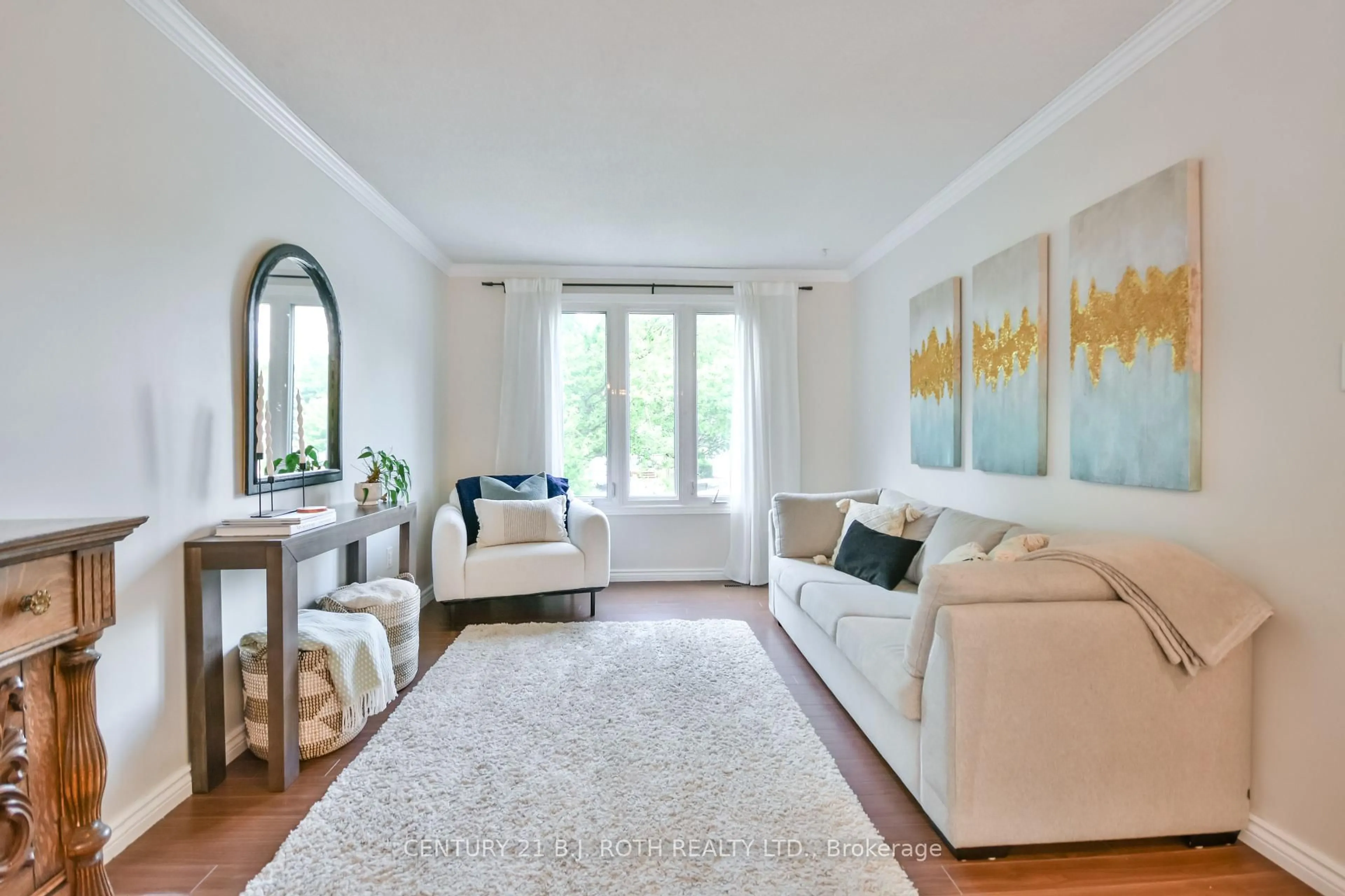 Living room with furniture, unknown for 57 D'ambrosio Dr, Barrie Ontario L4N 6V4