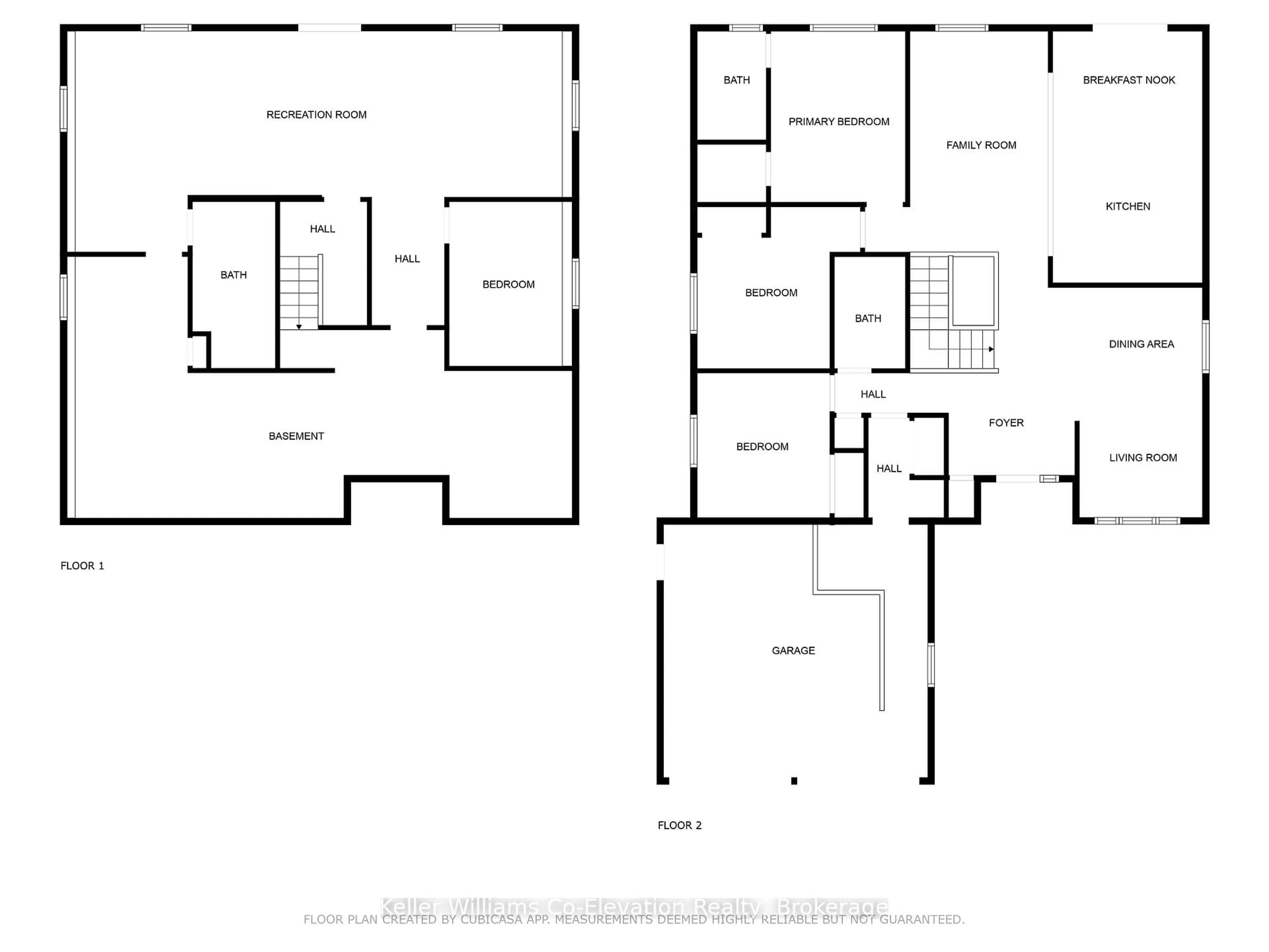Floor plan for 45 Georgia's Walk, Tay Ontario L0K 2A0