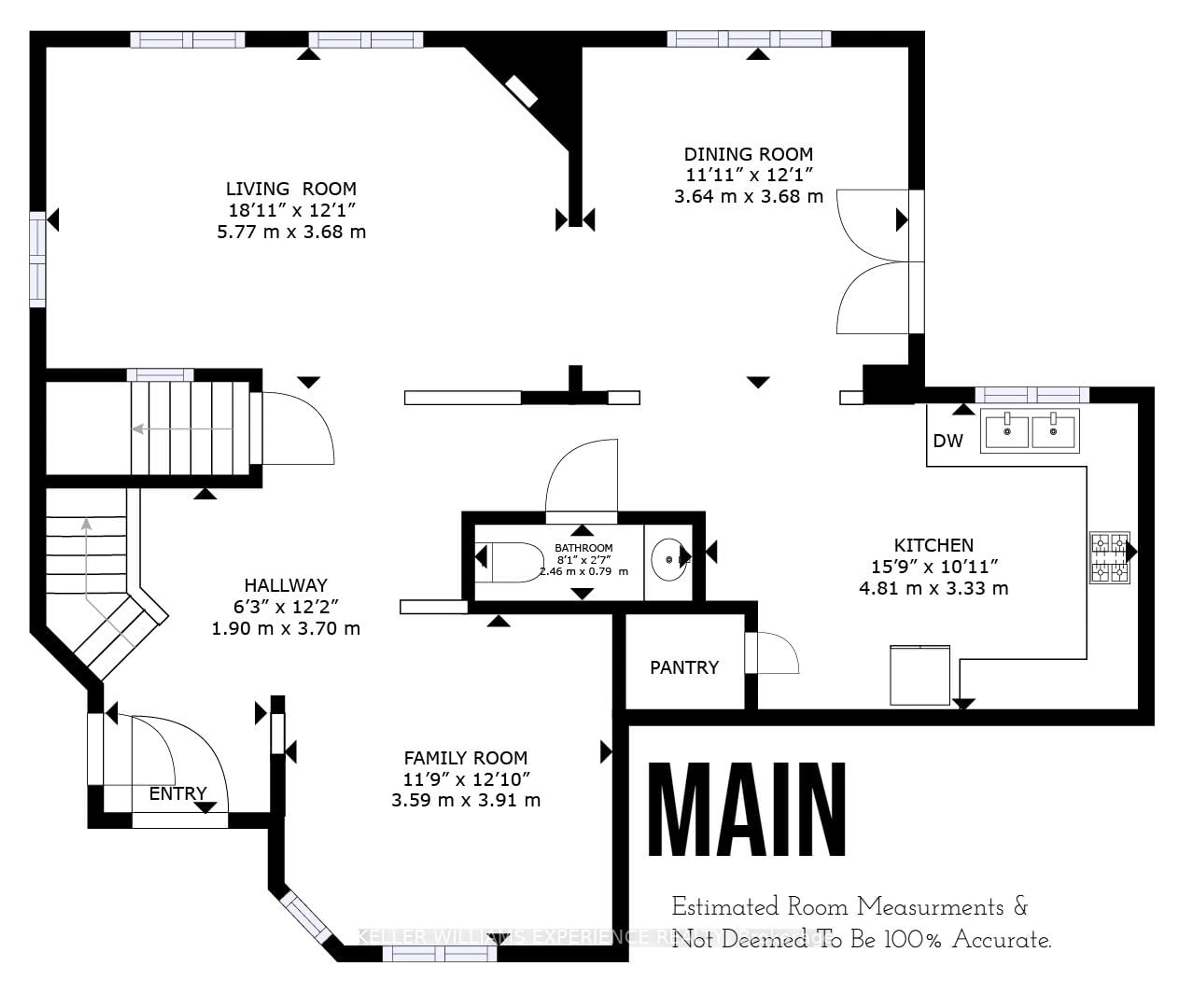Floor plan for 36 Stapleton Pl, Barrie Ontario L4N 5Z4