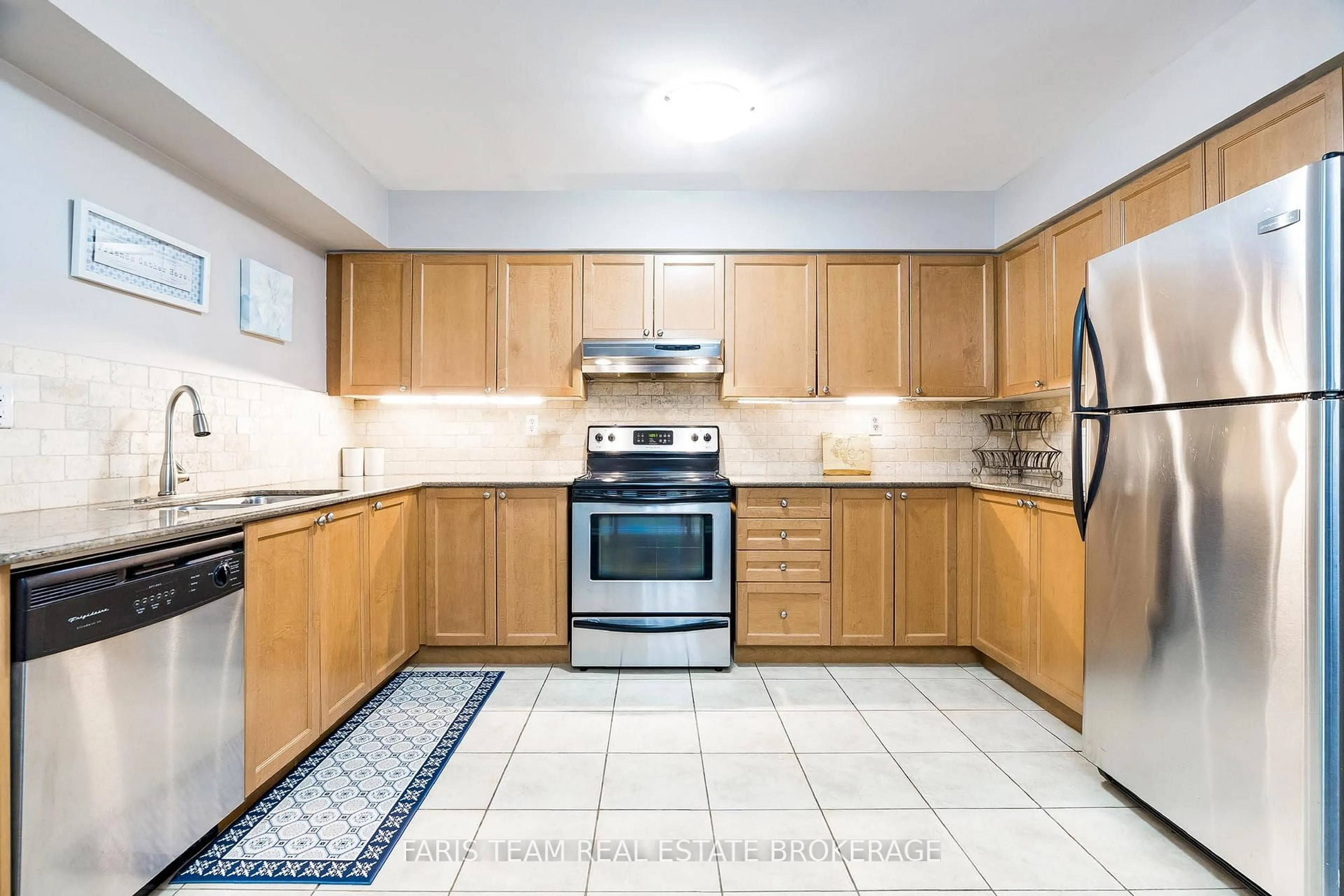 Standard kitchen, ceramic/tile floor for 50 Mulligan Lane #110, Wasaga Beach Ontario L9Z 0C5