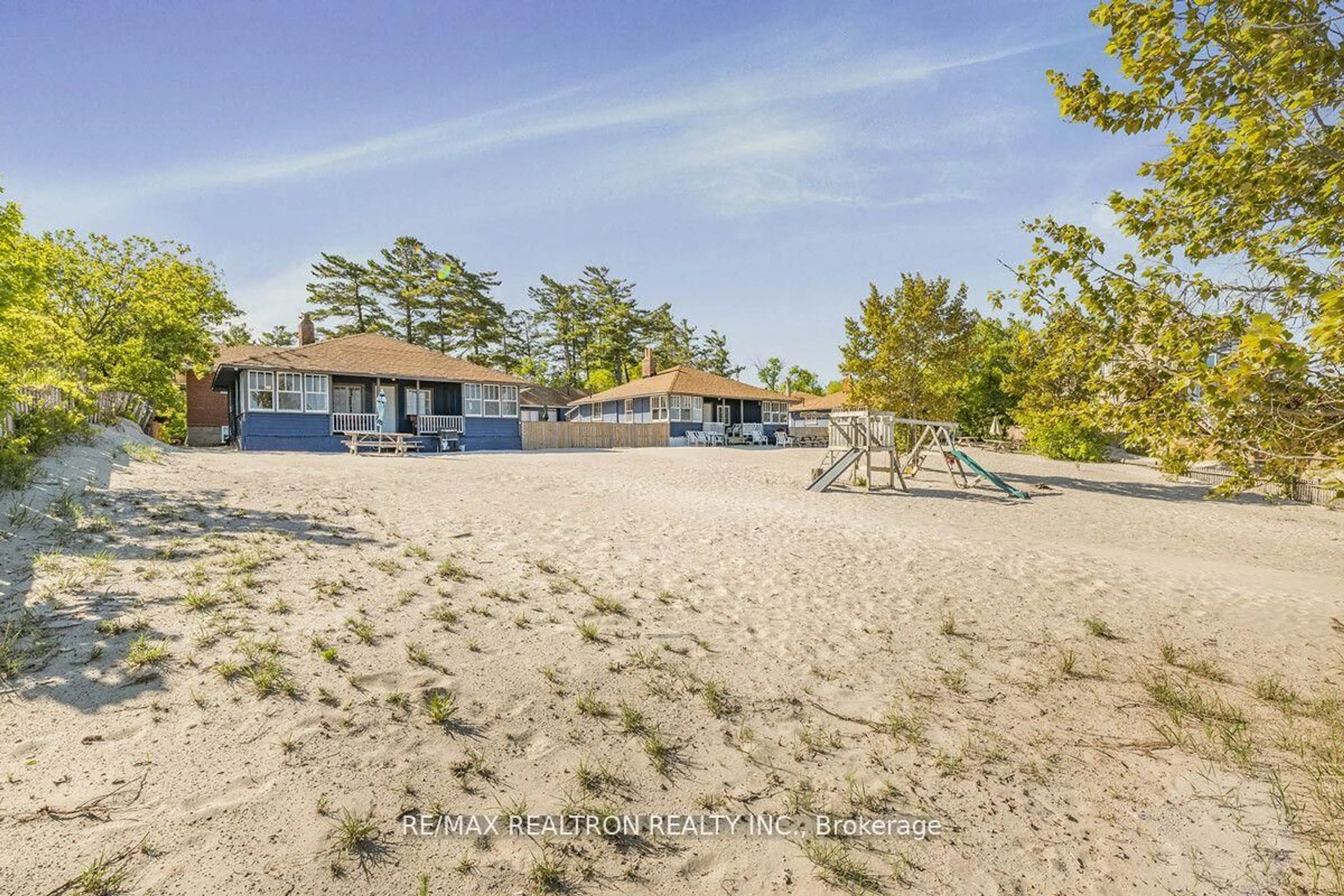 A pic from outside/outdoor area/front of a property/back of a property/a pic from drone, water/lake/river/ocean view for 11 12th St, Wasaga Beach Ontario L9Z 2J9