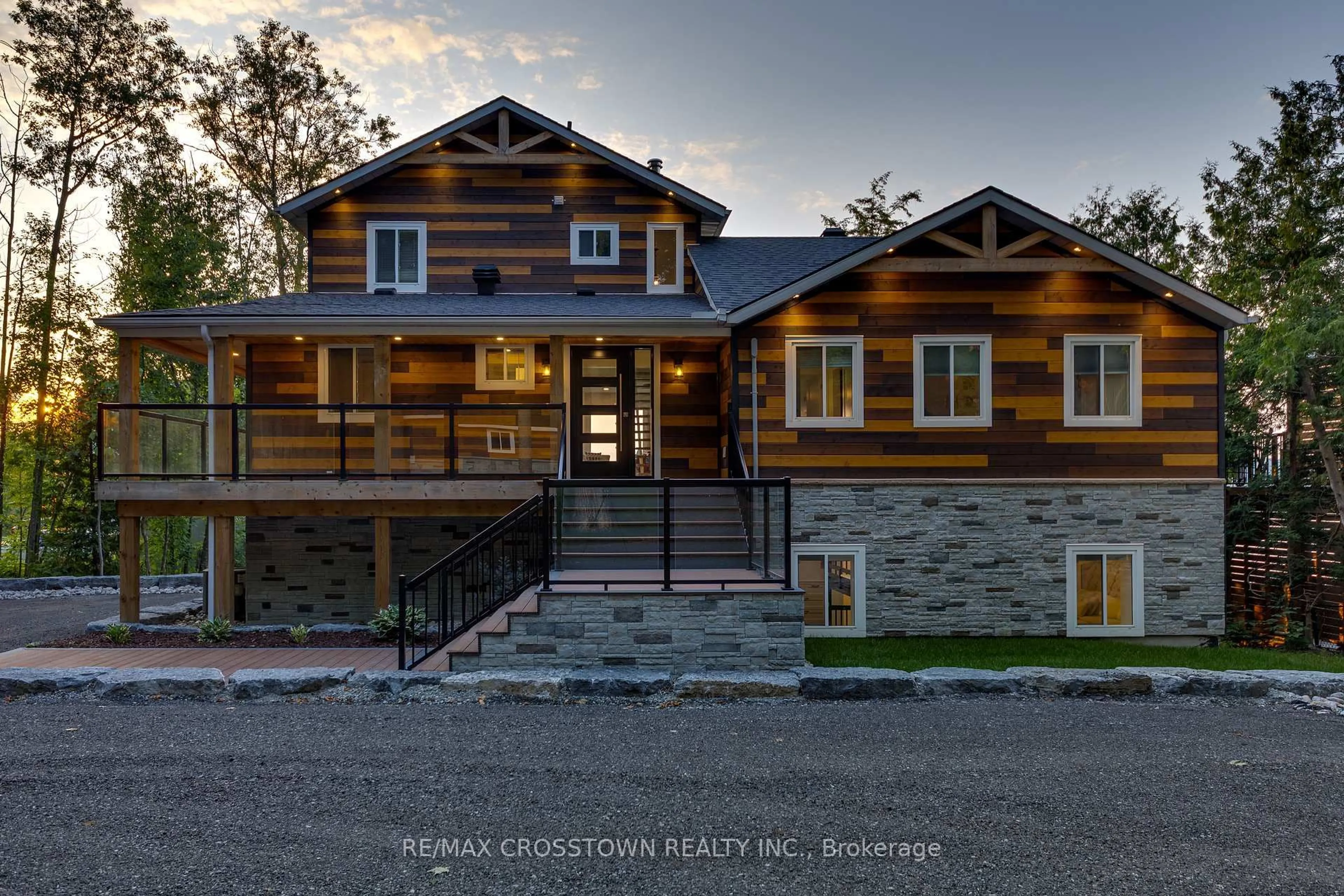 Home with brick exterior material, mountain view for 2216 South Orr Lake Rd, Springwater Ontario L0L 1P0