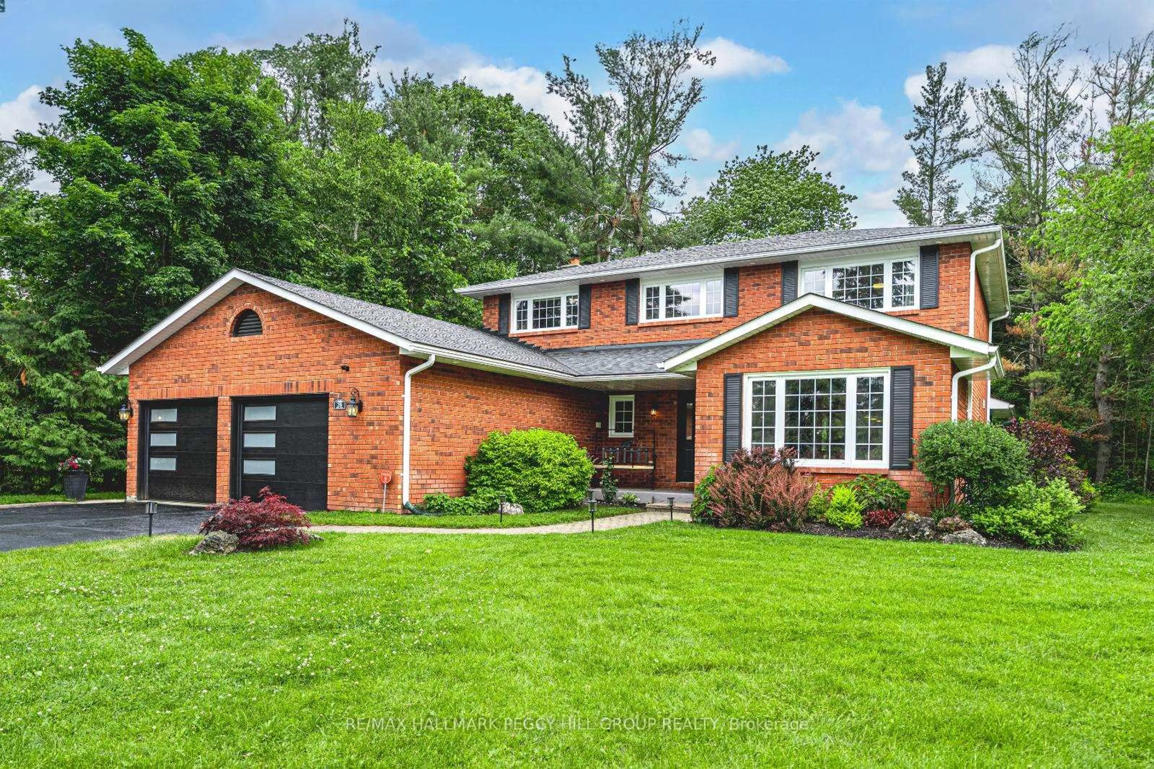 Home with brick exterior material, street for 26 Lilac Lane, Springwater Ontario L9X 0N4