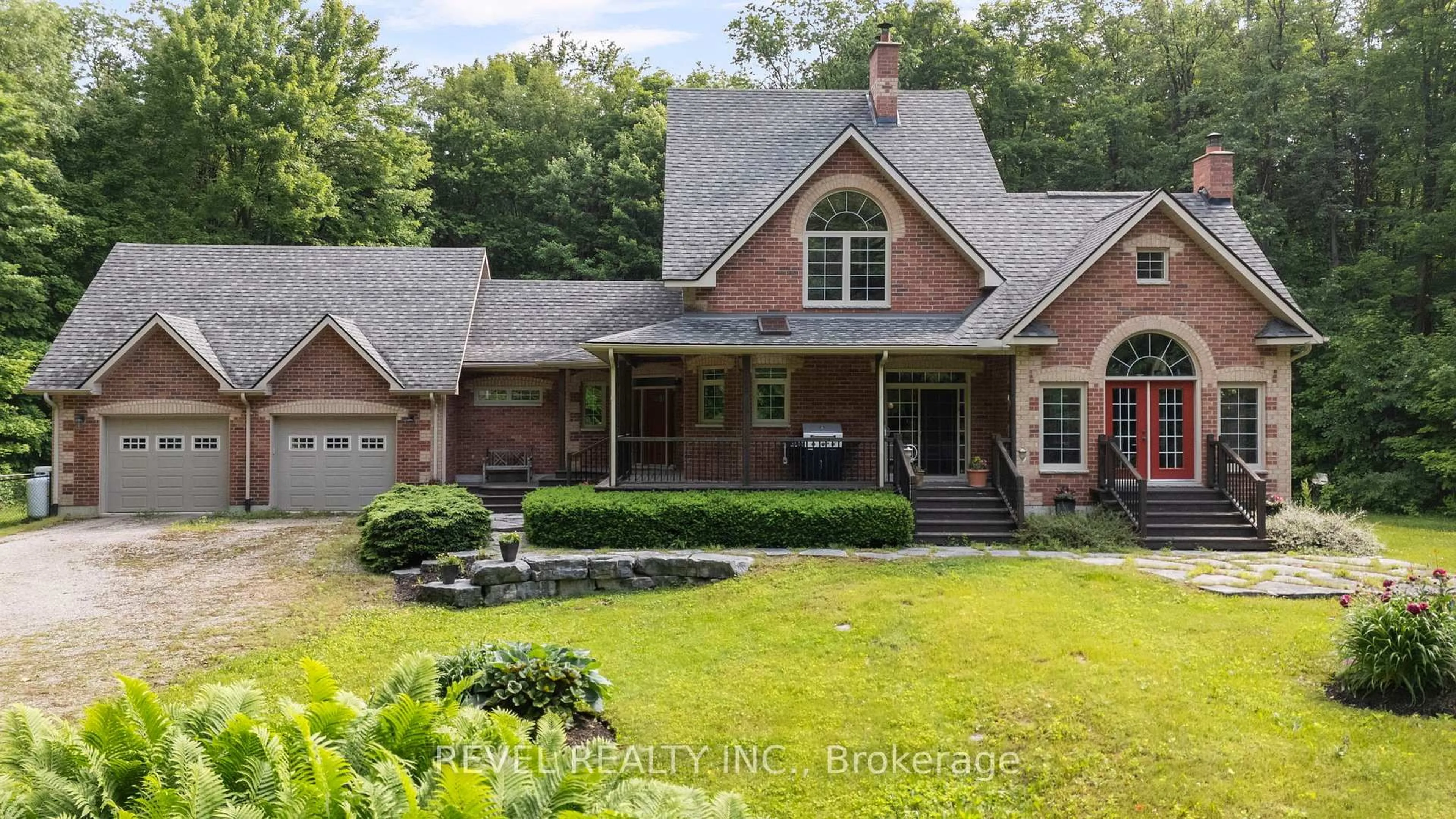Home with brick exterior material, street for 1385 Baseline Rd, Springwater Ontario L0L 2K0
