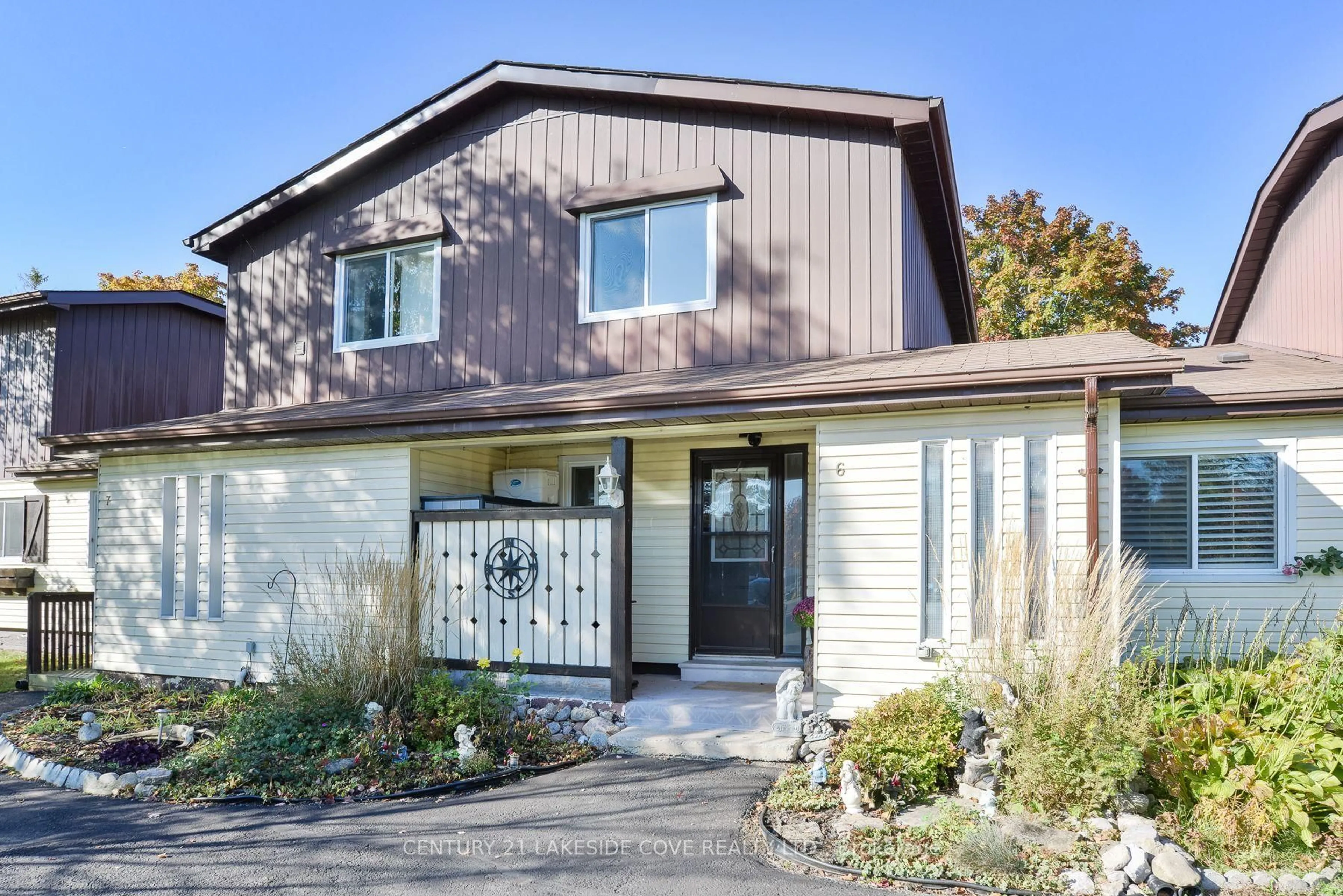 Home with vinyl exterior material, street for 70 Laguna Pkwy #Unit 6, Ramara Ontario L0K 1B0