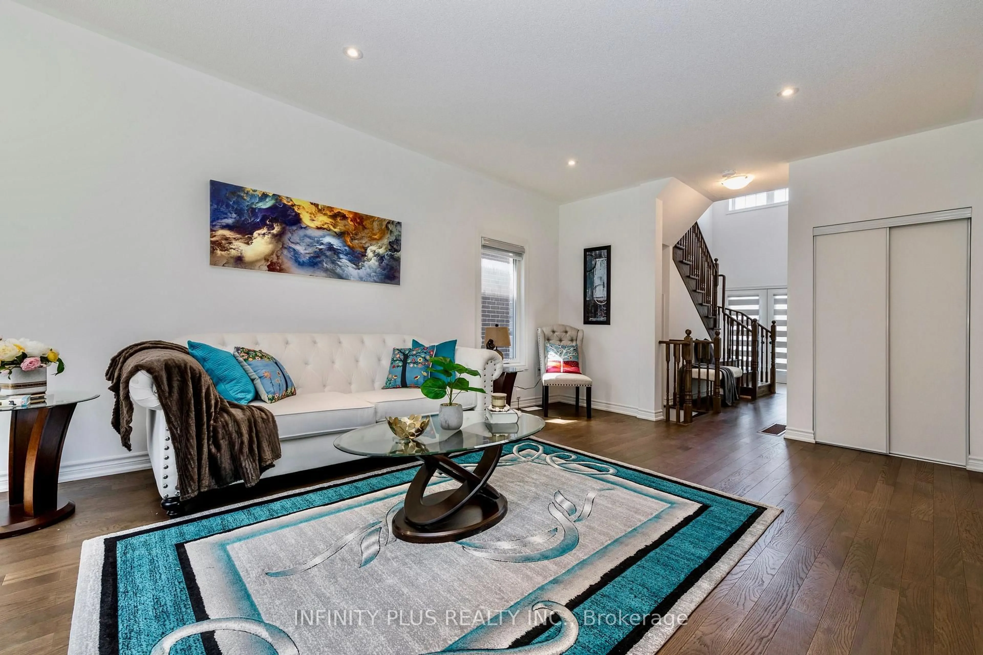 Living room with furniture, unknown for 59 Wheatfield Rd, Barrie Ontario L9J 0T4
