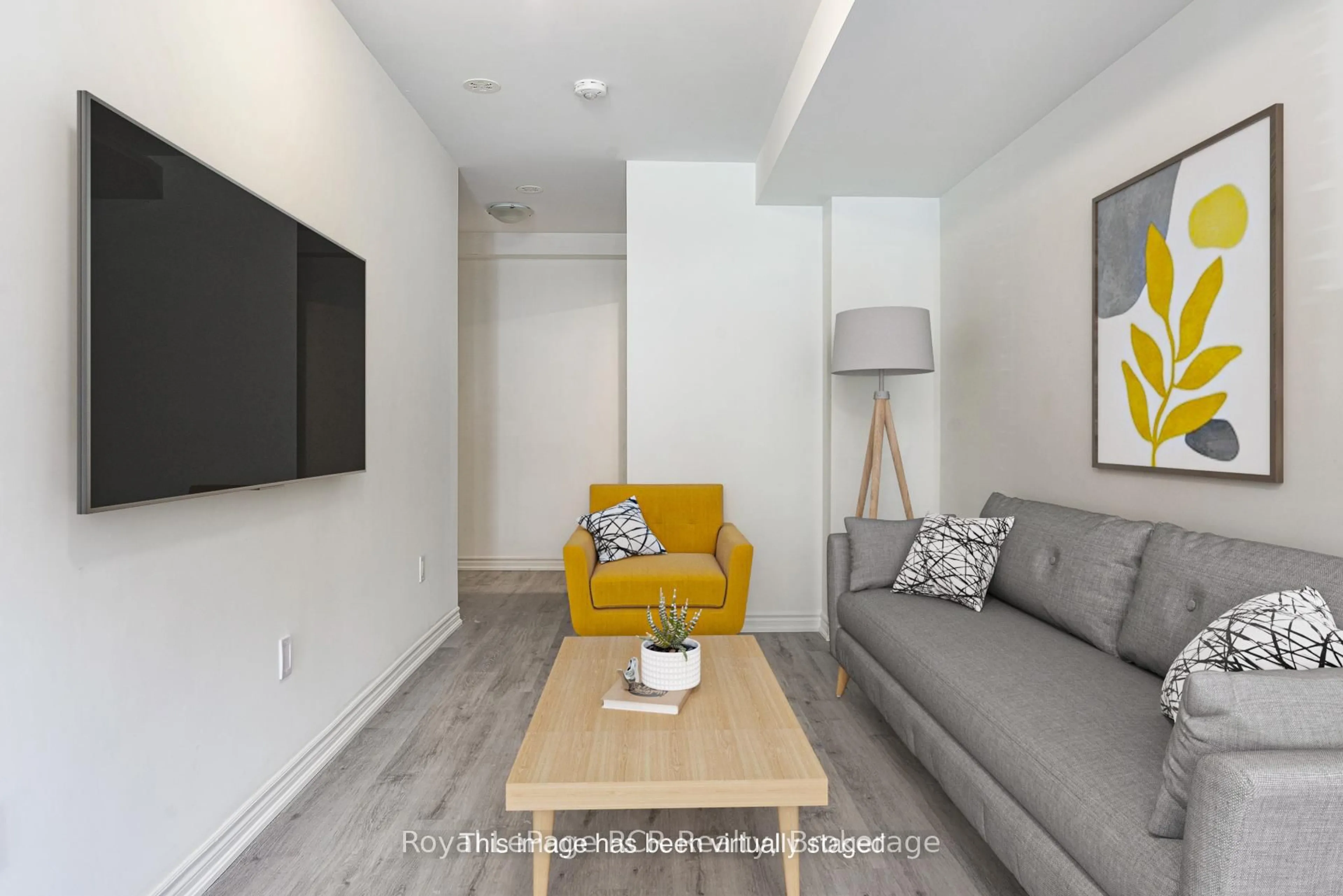 Living room with furniture, unknown for 27 Wyn Wood Lane, Orillia Ontario L3V 8P7