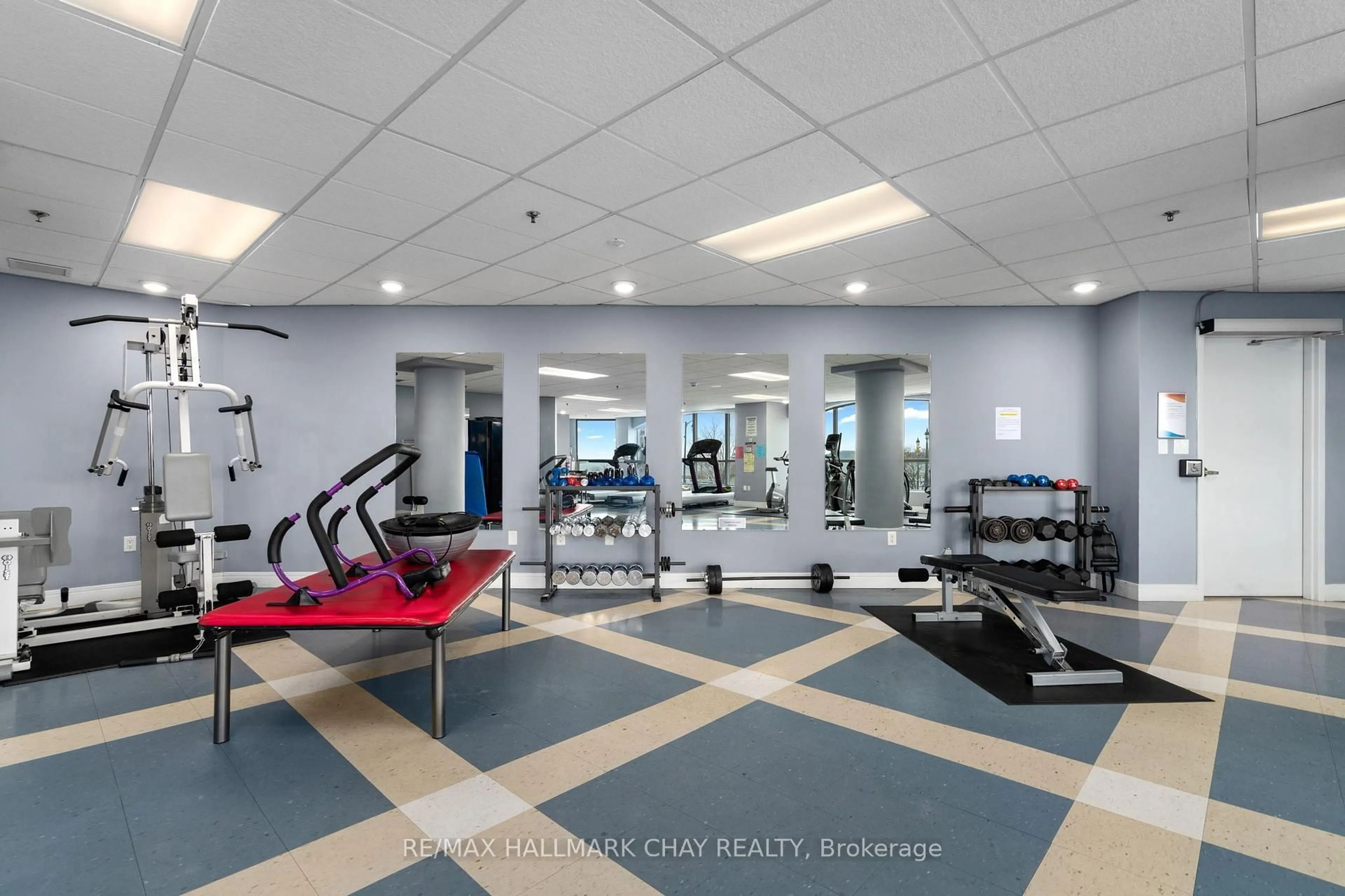Gym or fitness room for 6 Toronto St #305, Barrie Ontario L4N 9R2