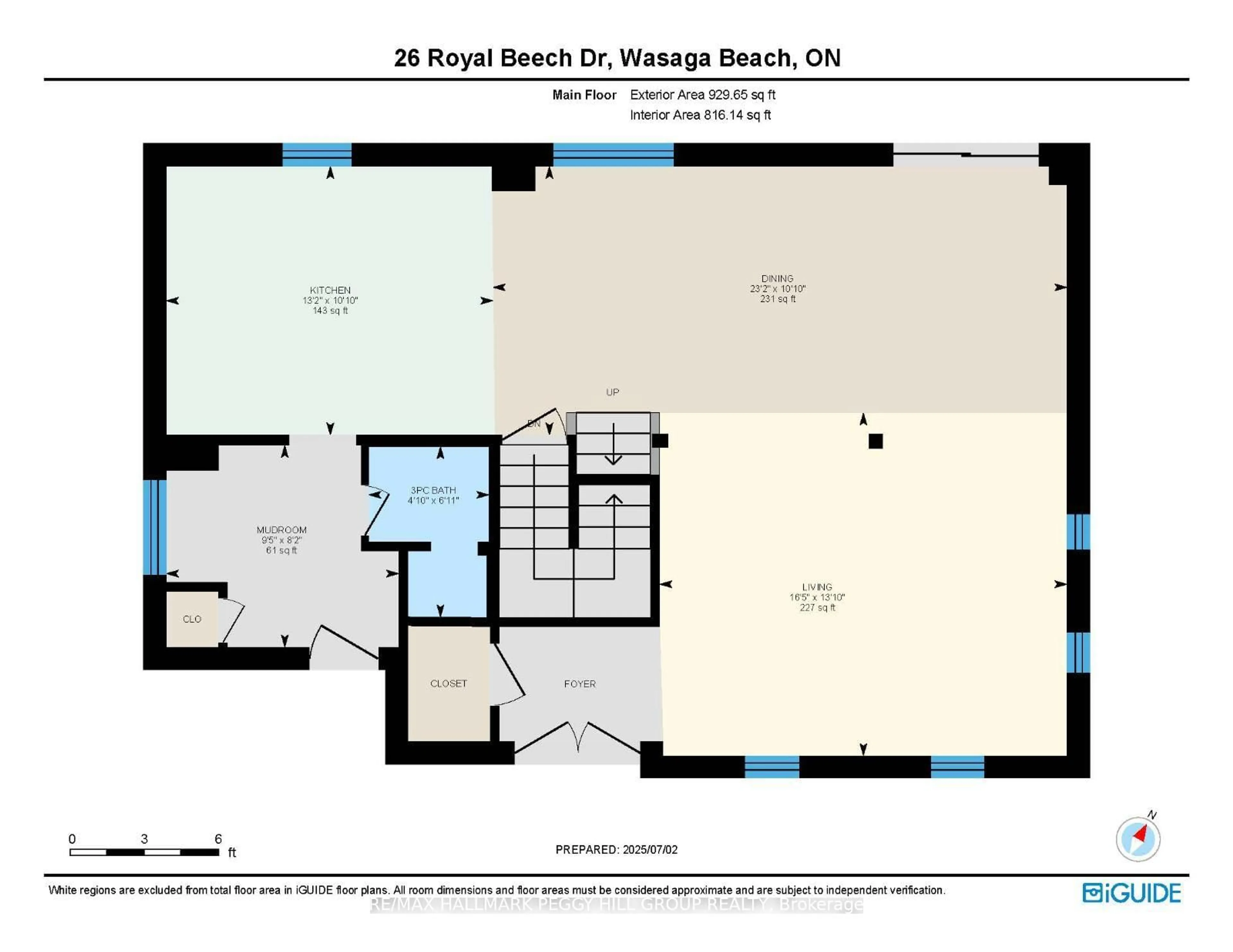 Floor plan for 26 Royal Beech Dr, Wasaga Beach Ontario L9Z 1H1